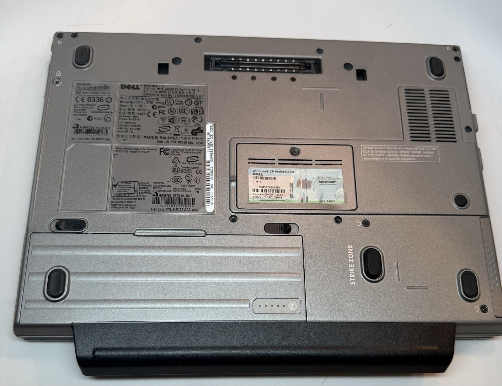 Dell Latitude 14″ Vintage Laptop D260 Intel CPU 2GB RAM 80GB HDD Windows XP WiFi