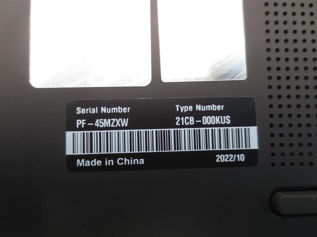 Lenovo ThinkPad X1 Carbon Gen 10 i5-1240P 1.7GHz 16GB RAM 512GB SSD 14″ WIN11