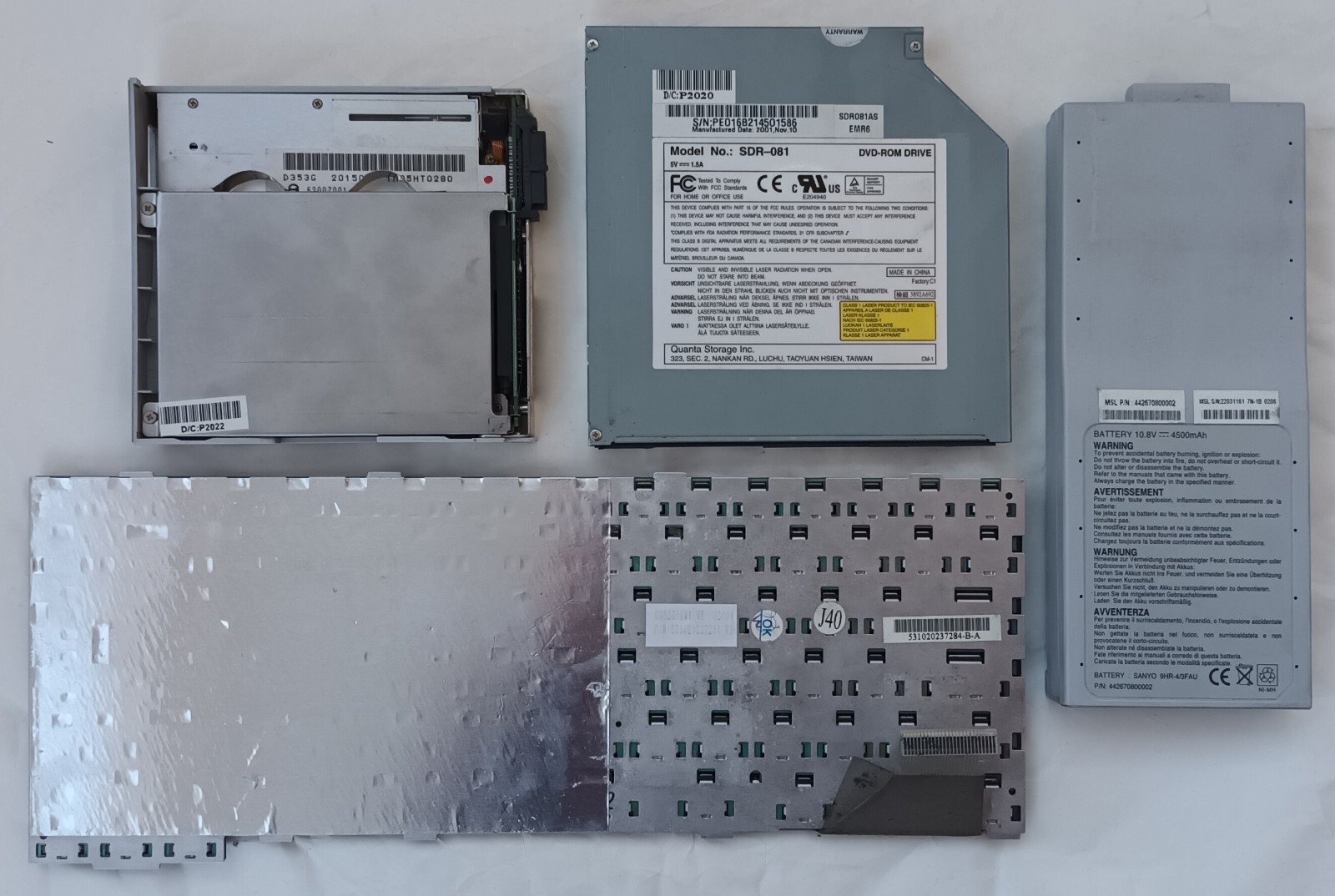 Packard Bell Easy One Silver 2120 7521N Laptop Notebook 14.1″ Parallel Serial