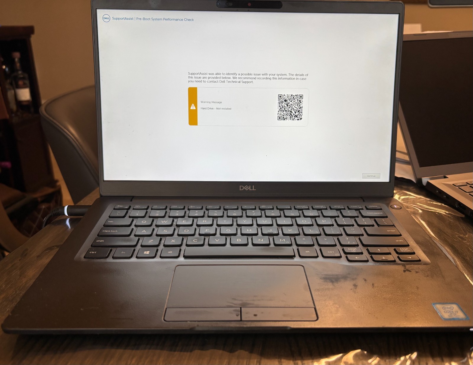 Dell Latitude i5 Laptop, No hard drive installed