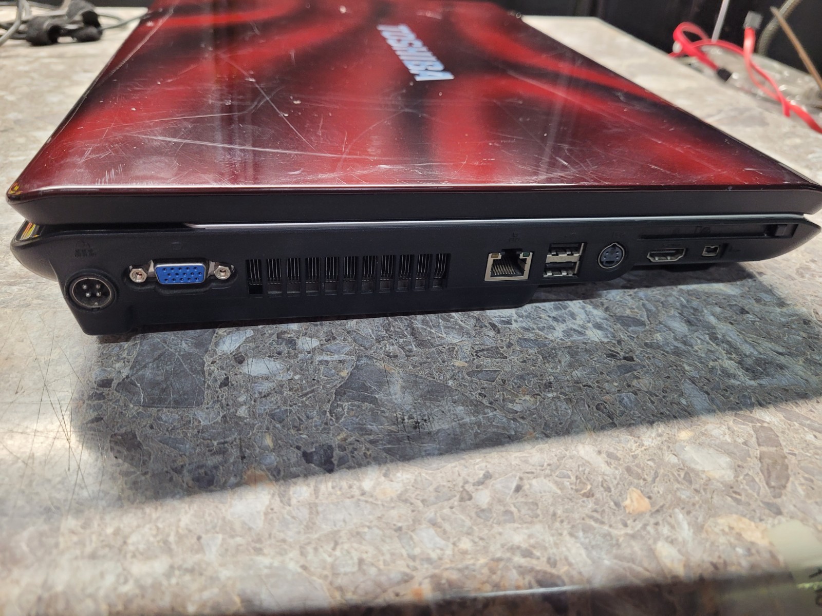 Toshiba Satellite X205 ‘Baby Qosmio’ 1.66ghz 2gb 1tb 8700m GT Retro Gaming Win V