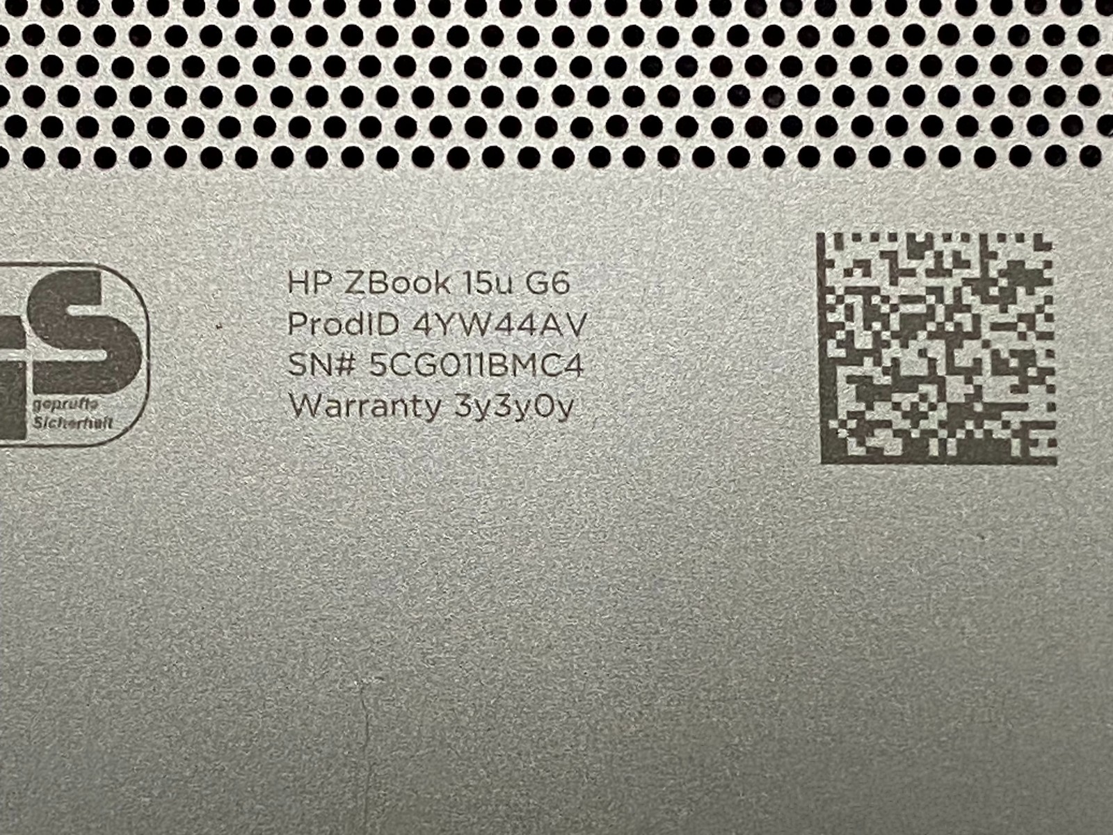 HP ZBook 15u G6 15.6″ i5-8365U 8GB RAM 256GB SSD Win 11 Pro WX3200 – CLP40A