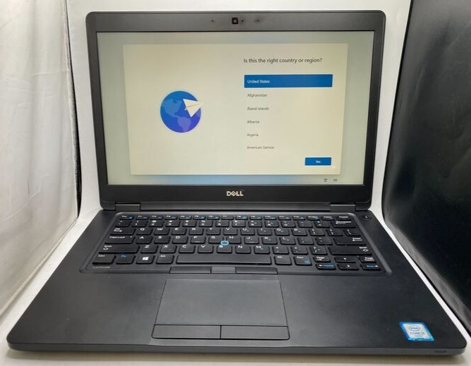 Dell Latitude 5480 14″ Intel Core I5-6440HQ @2.60GHz 16GB RAM 256GB SSD