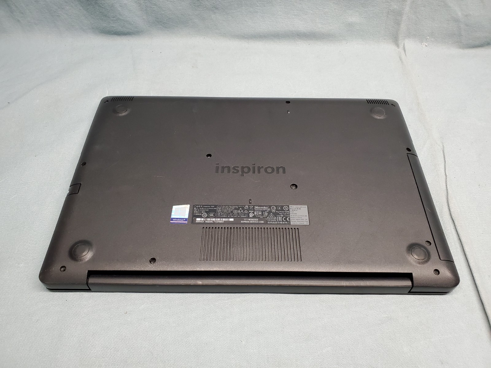 Dell Inspiron 3580 15″ Celeron 4205U 1.80GHz/ 16GB / 256GB SSD #2545