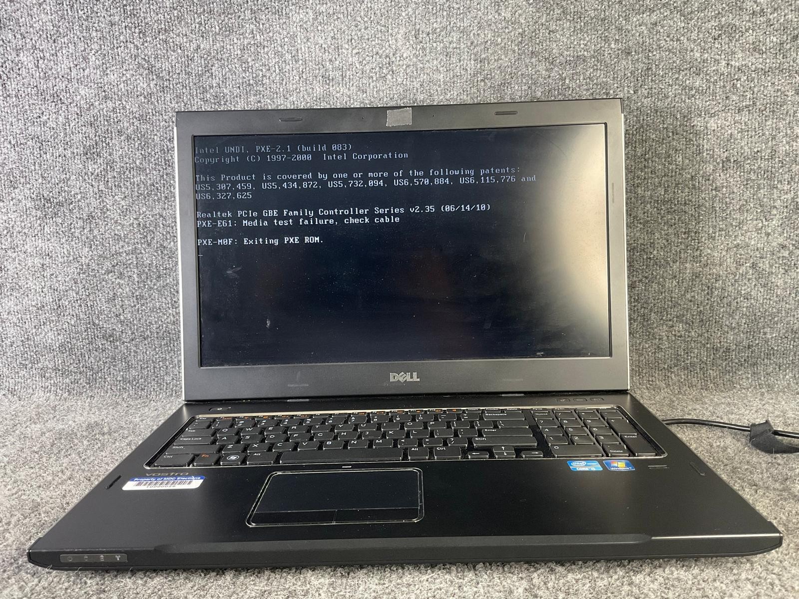 Dell Vostro 3750 17.3" Laptop Intel Core i5 2.50 GHz Processor Case Black