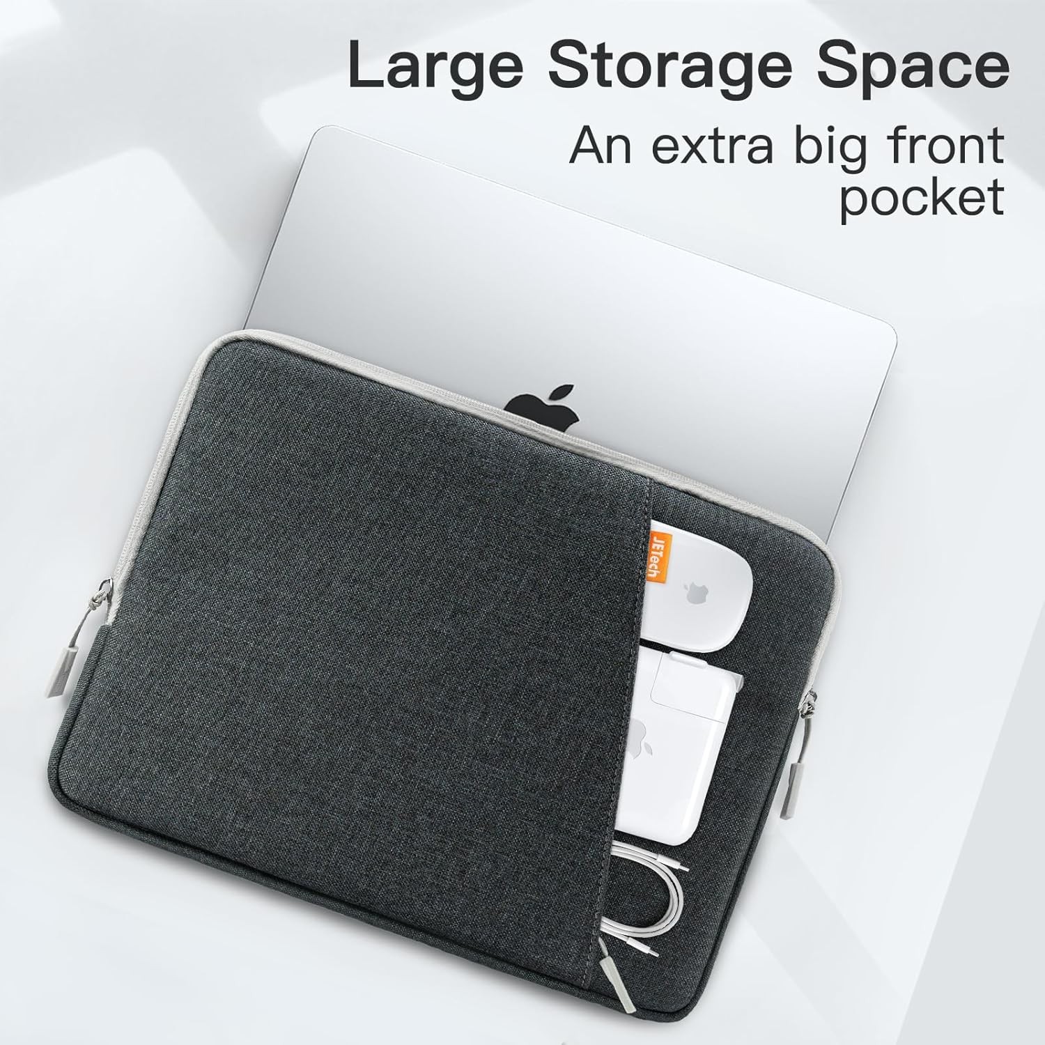 JETech 13-14 Inch Laptop Sleeve for MacBook Neo (A18 Pro), Air/Pro 2020-2026