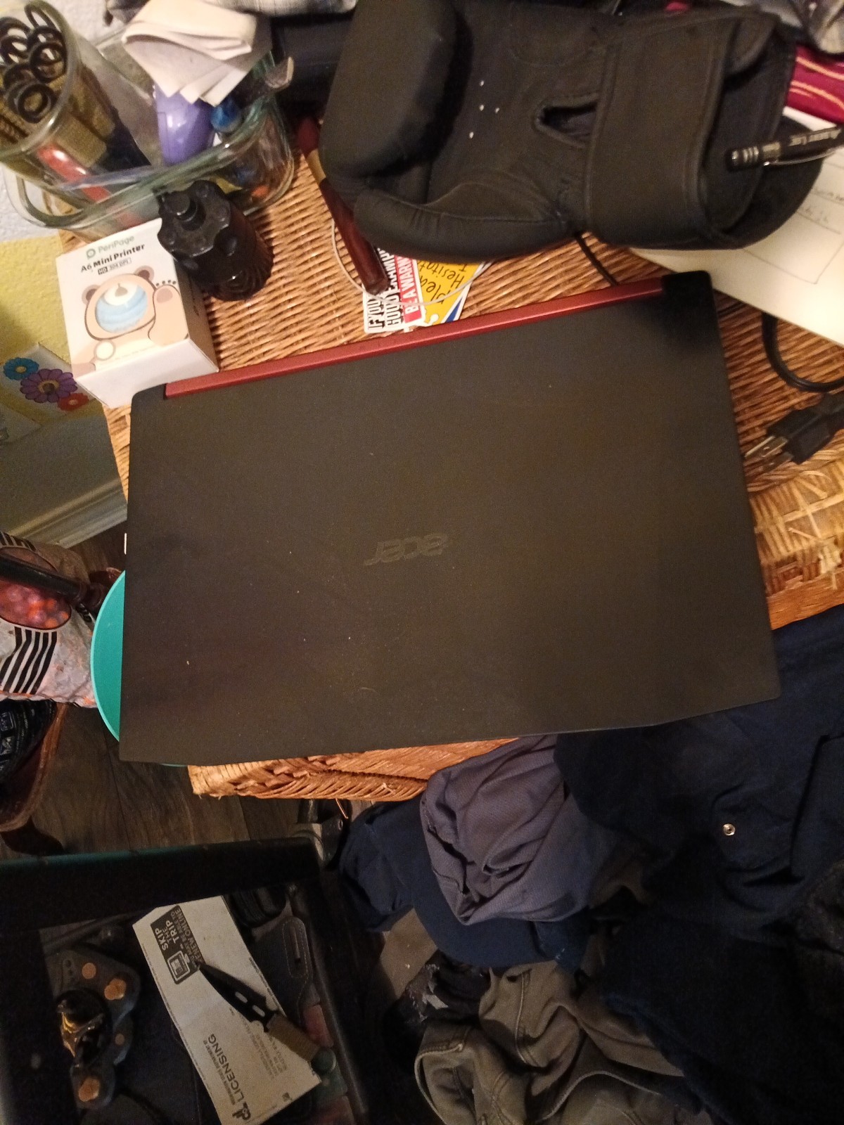 Acer Nitro 15.6″ Gaming Laptop, Dedicated Graphics, Black/Red, Backlit Keyboard