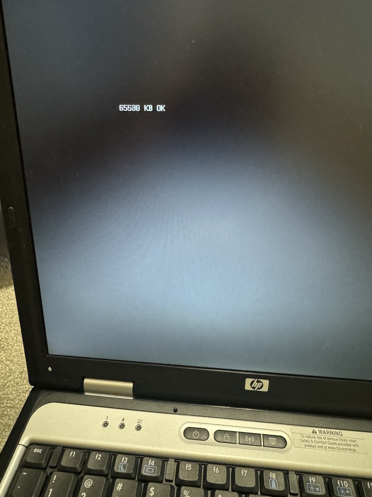 Vintage HP Compaq NC 6000 Business Laptop