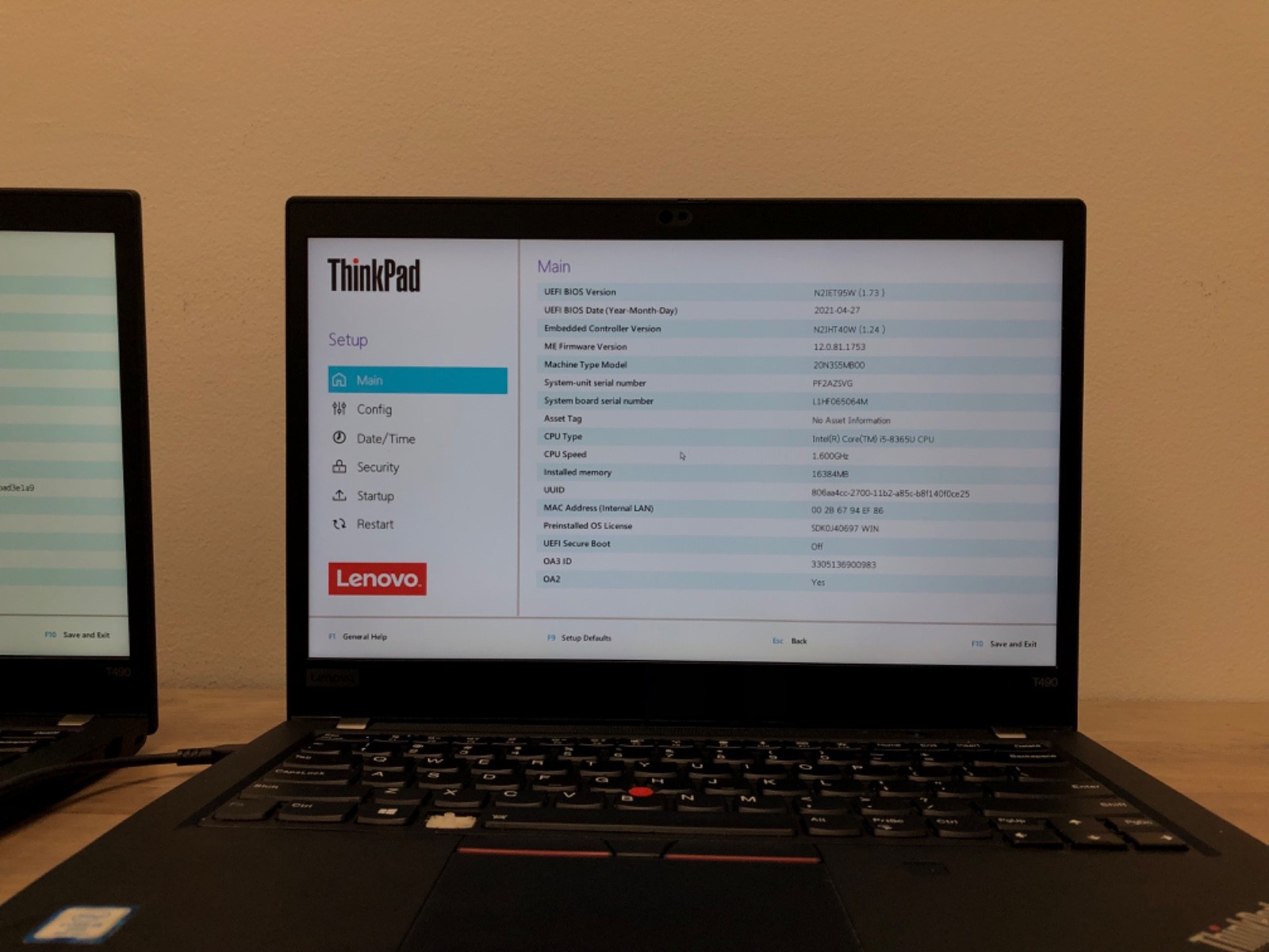 [LOT OF 2] Lenovo ThinkPad T490 14″ 20N3 | NO SSD | PARTS ONLY | MISSING SCREWS