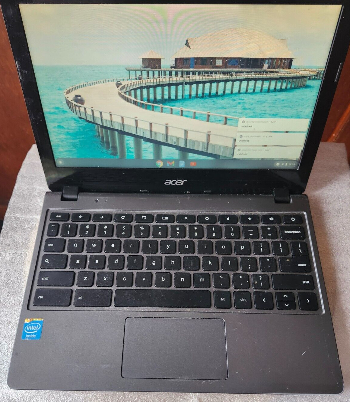 Acer Chromebook C720-2844 Model ZHN USED