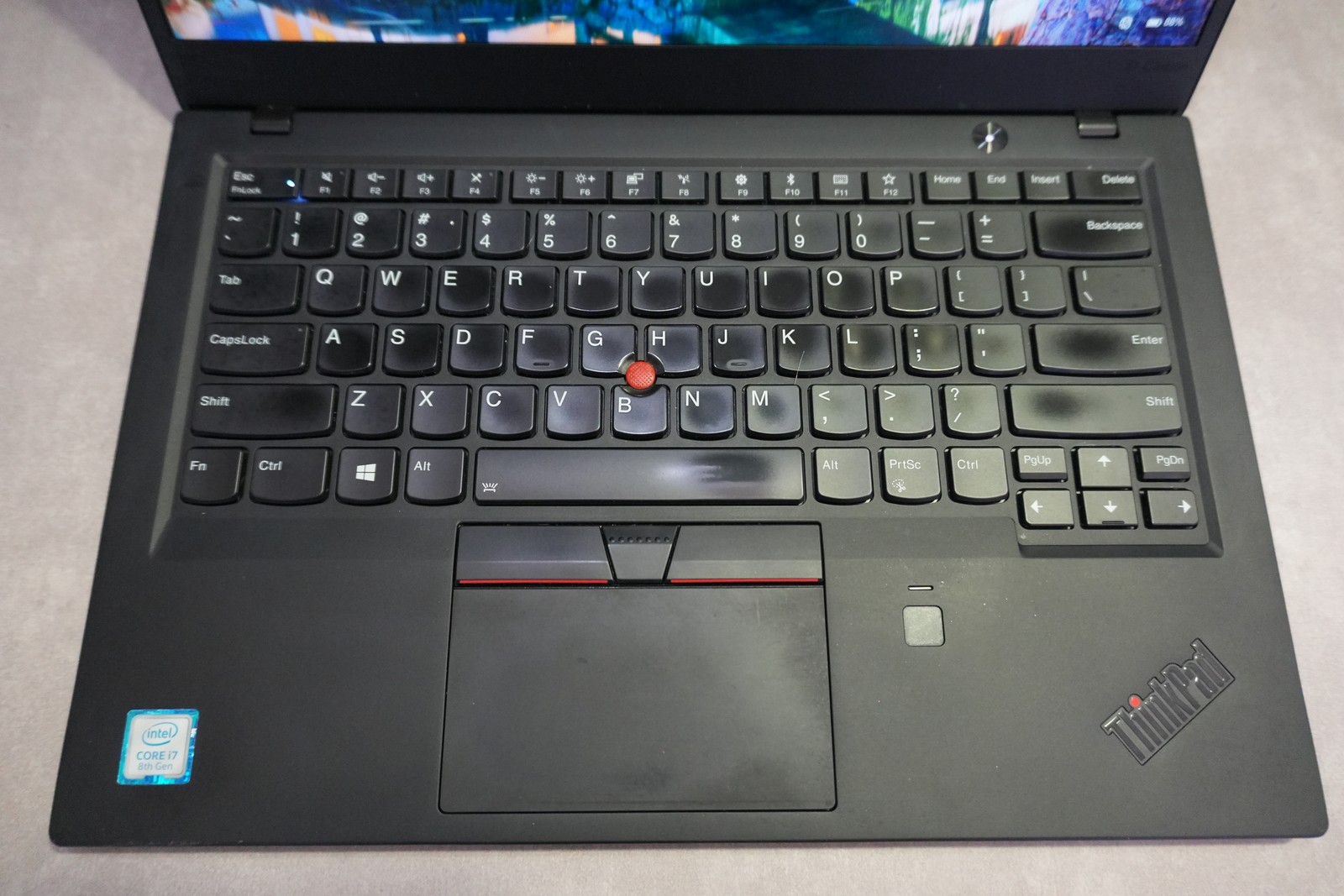 Lenovo ThinkPad X1 Carbon 6th i7-8550U 8GB 256GB FHD Touch *Screen Scuffs* READ