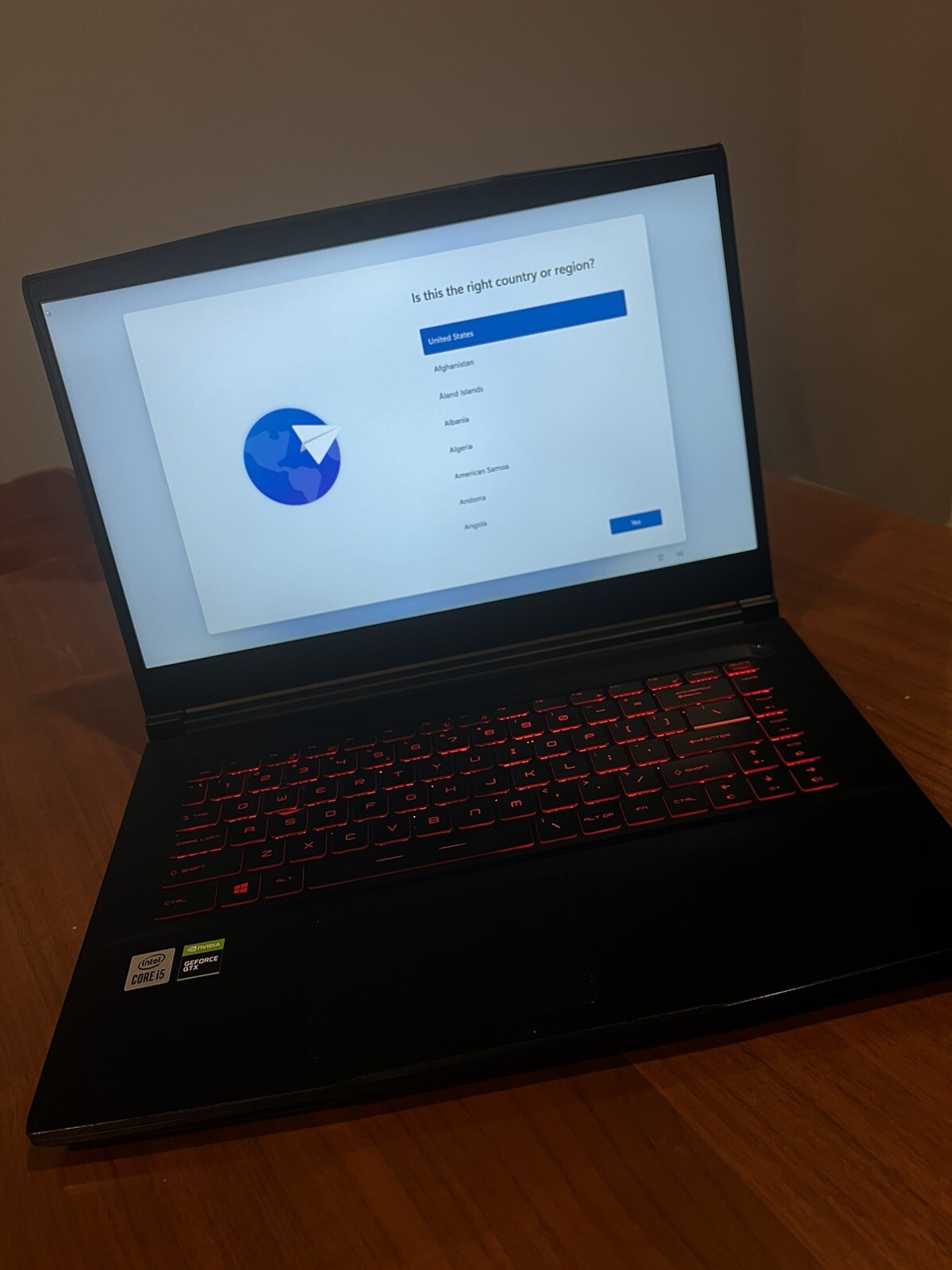 MSI GF63 Thin 15.6”, 1TB M.2 SSD, 32GB RAM, i5 10th Gen, GTX 1650, Windows 11