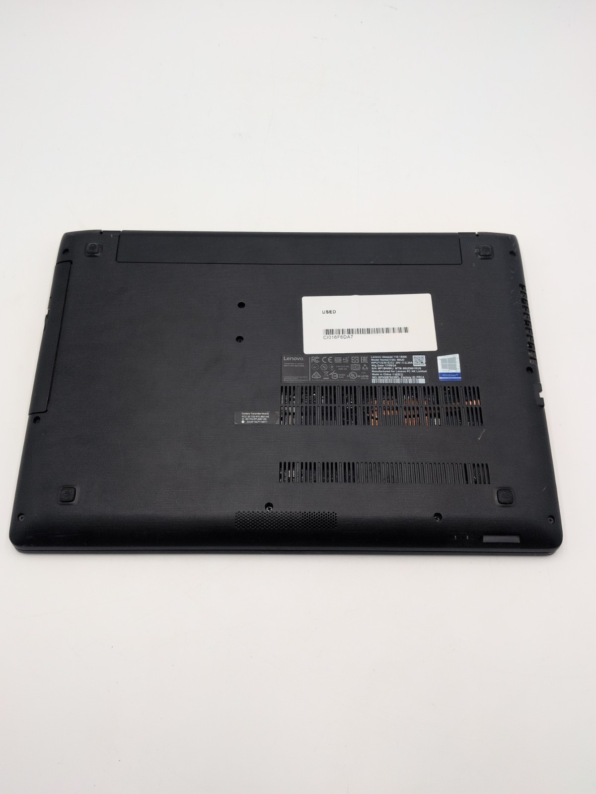 Lenovo IdeaPad 110-15ISK i5-6200U 8GB NO DRIVE NO OS Grade B