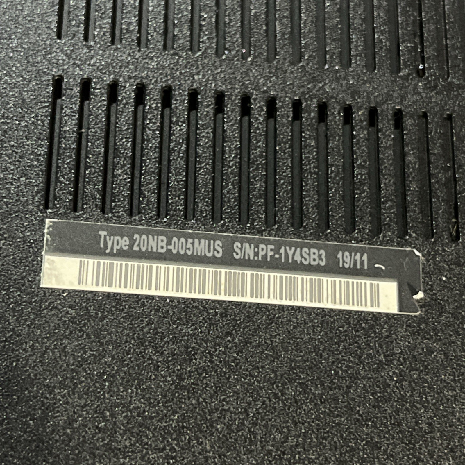 LENOVO THINKPAD E590 INTEL CORE I5 8TH GEN 8GB RAM NO HD