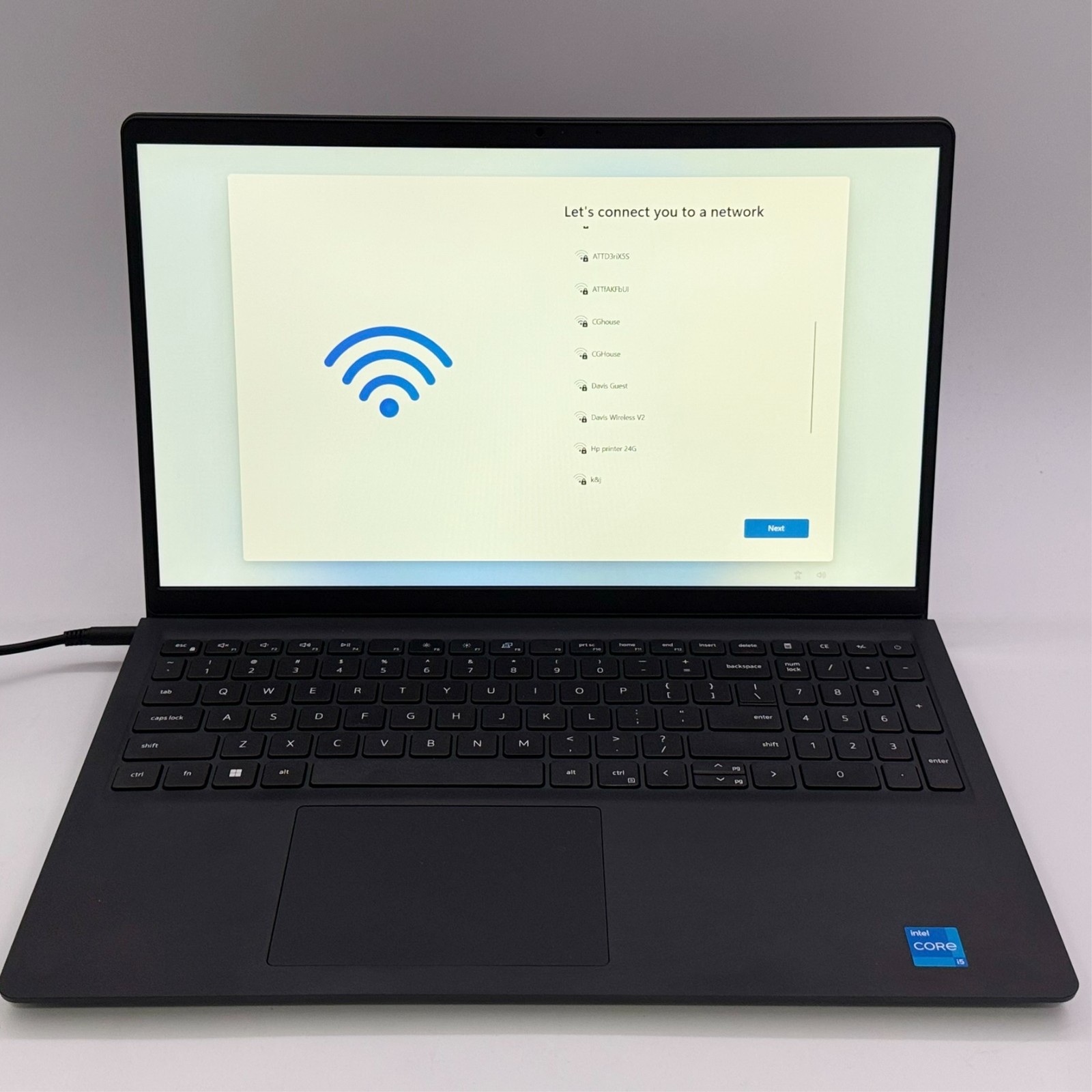 Dell 15.6″ 2K Touch Laptop i5-1334U 13th Gen 8GB 512GB Carbon Black 2023