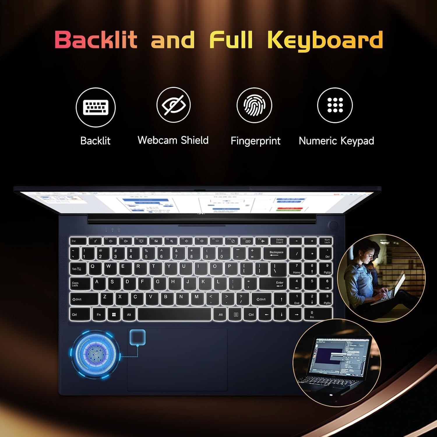 15.6″ IPS FHD-Laptop, Intel Pentium Quad Core N100 8GB RAM 256GB SSD Beat i3-…