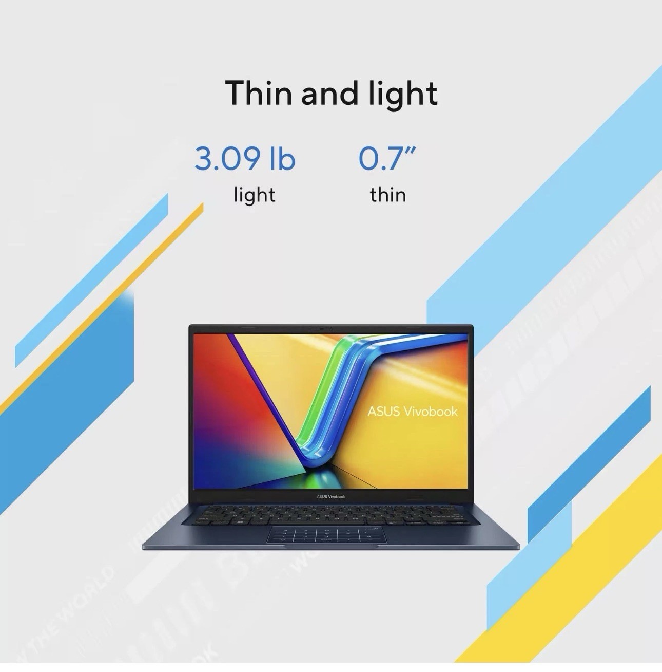 ASUS – Vivobook 14 14″ FHD Laptop – Intel Core i3-1315U with 8GB Memory – 128…