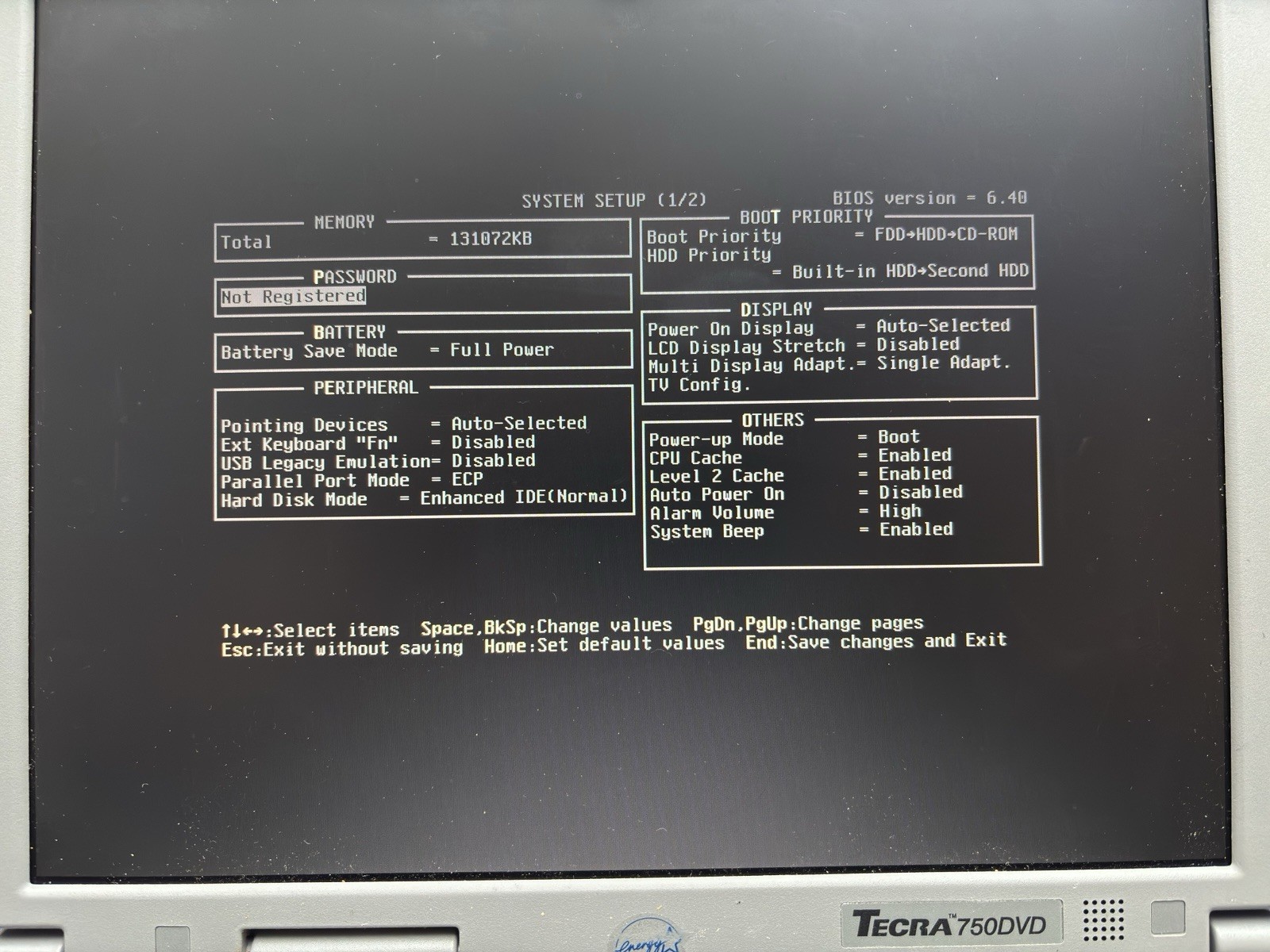 Toshiba Tecra 750DVD Pentium 500MHz 128MB RAM 5.1GB HDD, NO OS, Toshiba WebCam