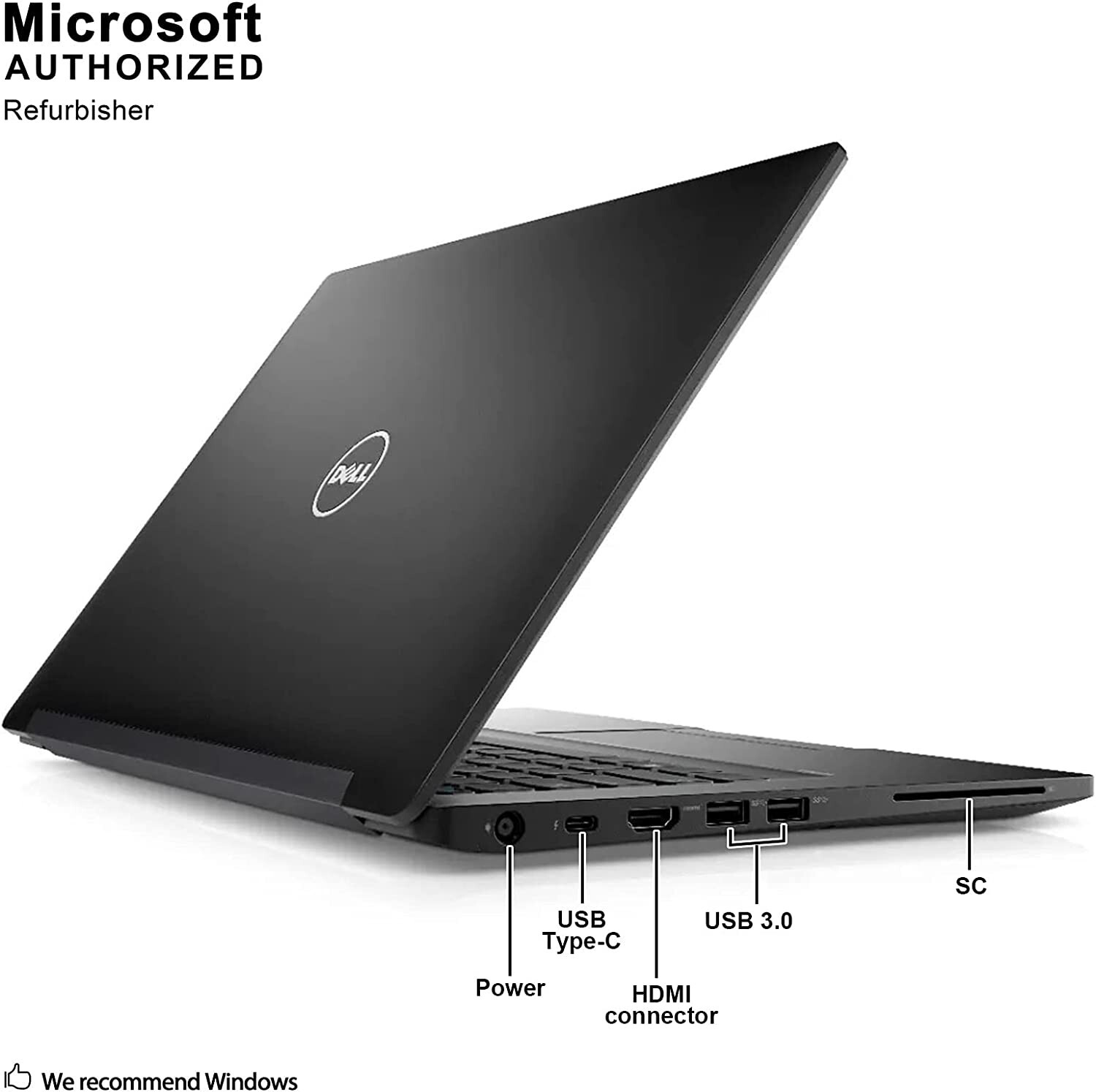 Dell Latitude 7480 14″ (256GB SSD, Intel Core i5-6300U, 2.40GHz,16GB RAM) Laptop