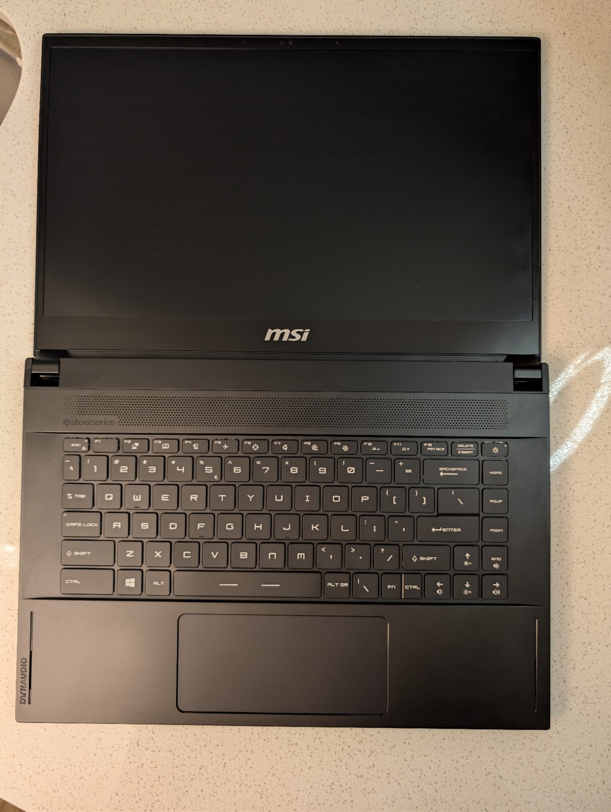 MSI GS66 Stealth 10SE-044US CHASSIS (Screen,Keyboard,Battery,Touchpad,Hinges..)