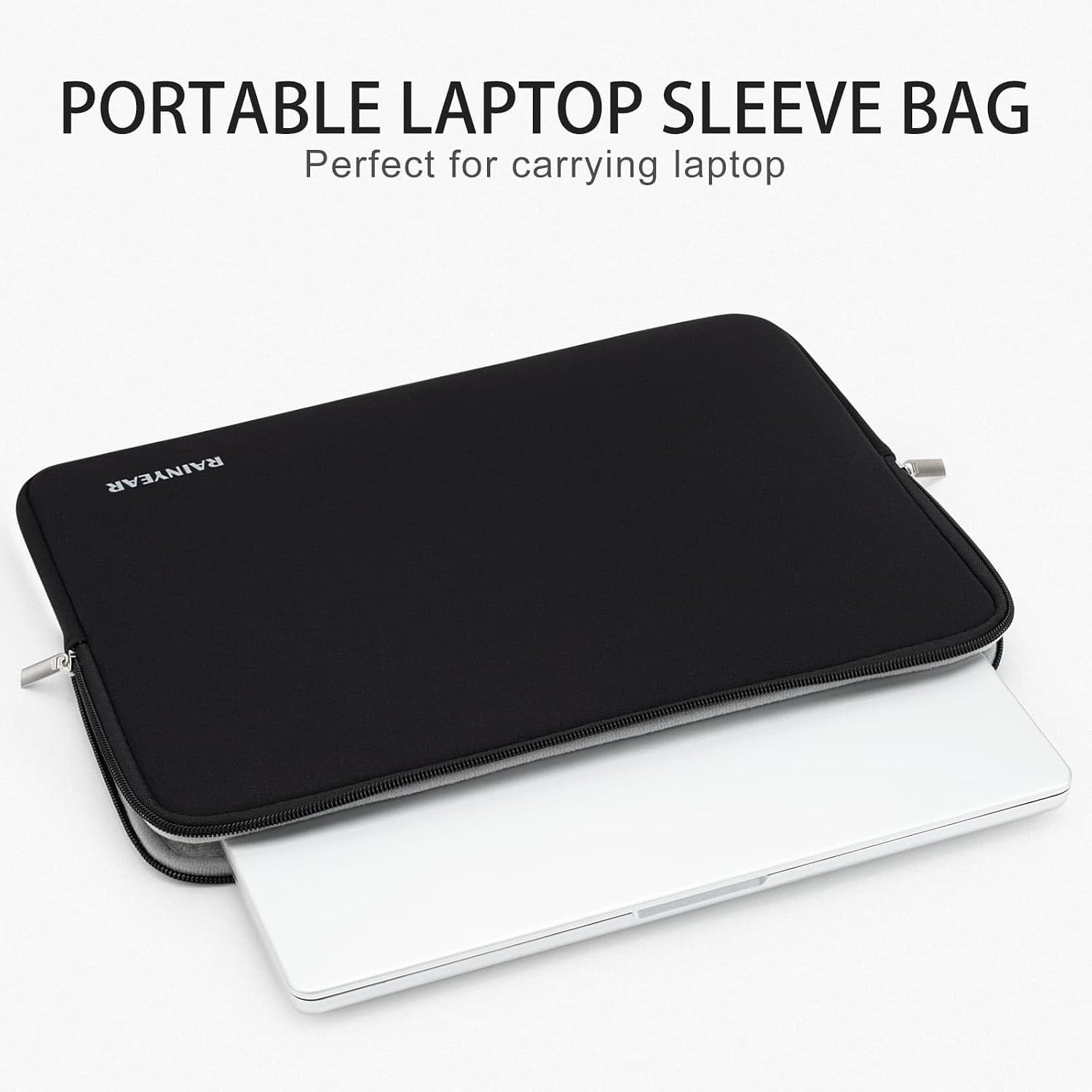 16 Inch Black Laptop Sleeve Case Compatible with MacBook Pro/Max M1 M2 M3 M4 M5