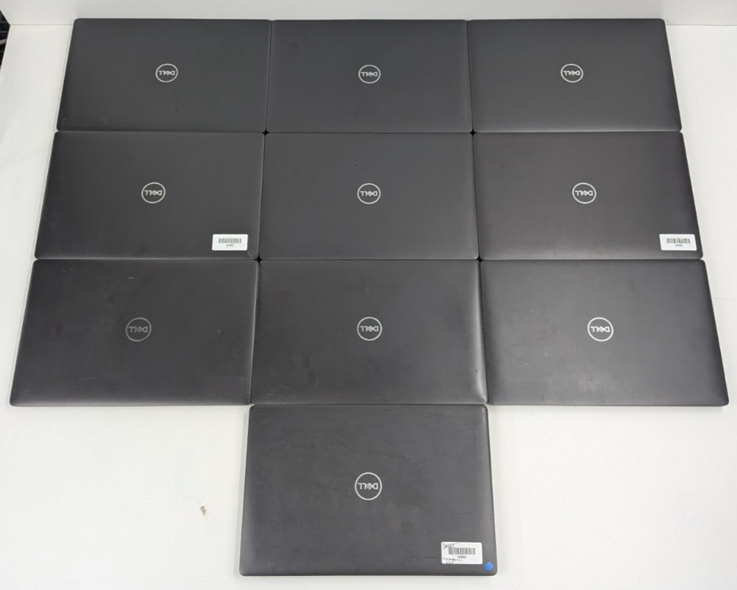 Lot of 10 – Dell Latitude 5400 Quad Core i5 8th Gen **For Parts or Repair**