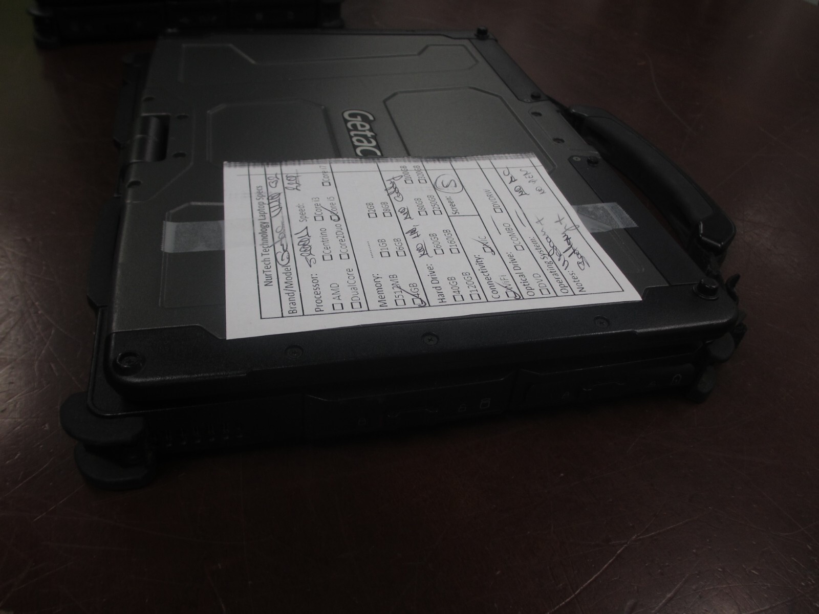 Getac V110 G2 i5 5200U 2.20GHZ 4GB Web-Cam Laptop [NO HDD/CADDY/OS/AC/Pen]@@@@@@