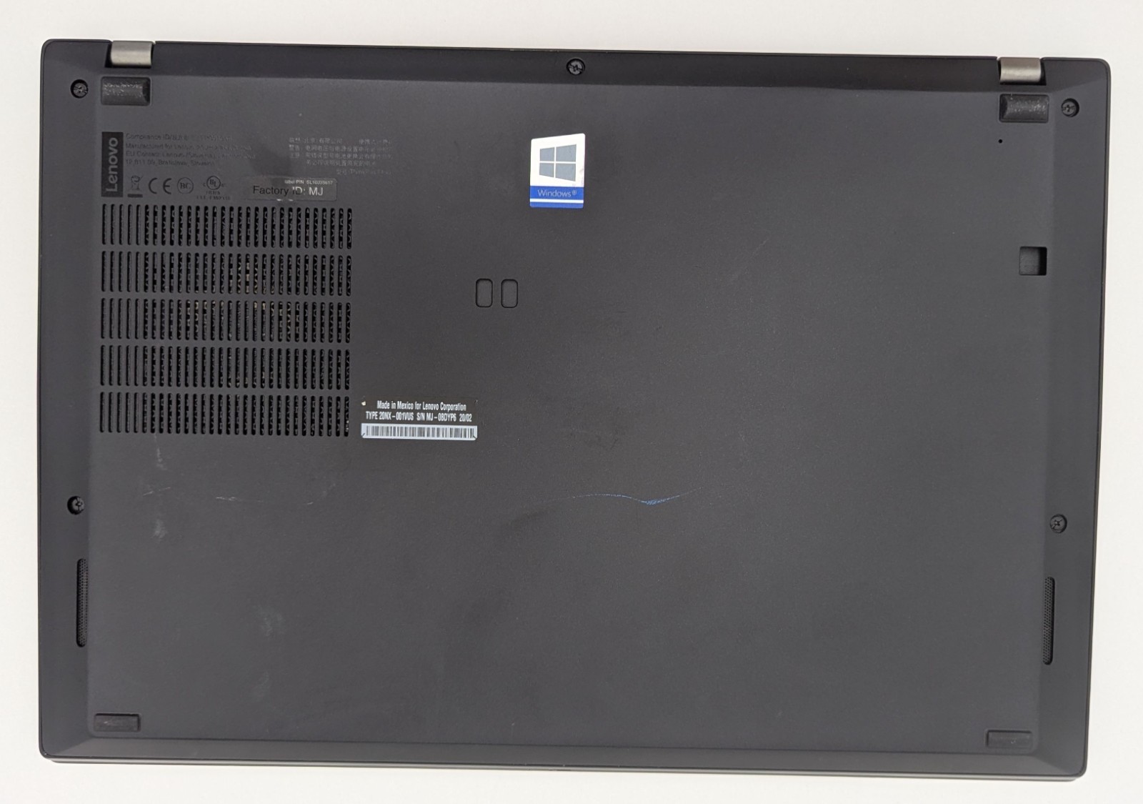 Lenovo ThinkPad T490s 14″ Laptop i5-8265U 1.60GHz 8GB RAM 256GB NVMe Windows 11
