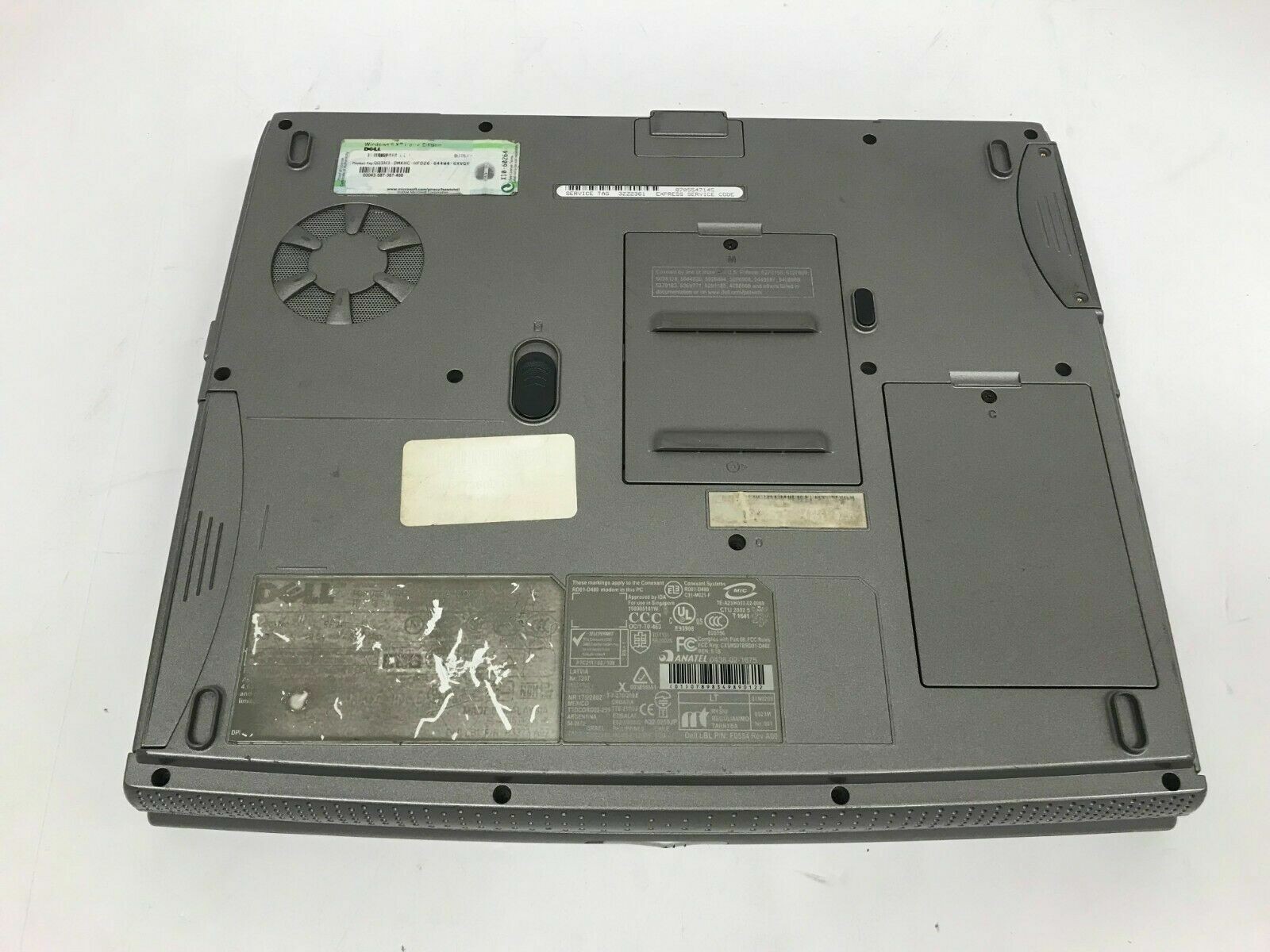 DELL INSPIRON 1150 PP08L *PARTS OR REPAIR ONLY*