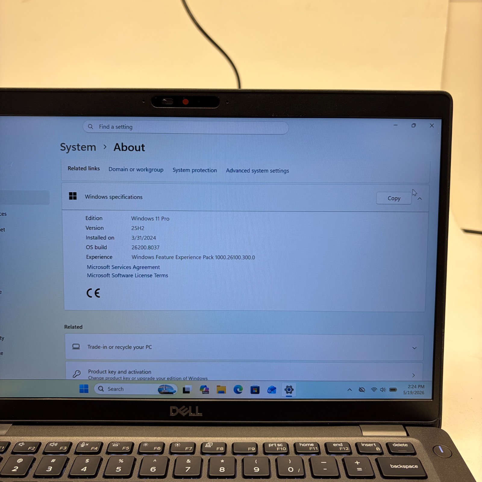 Dell Latitude 5400 w/ Power Supply