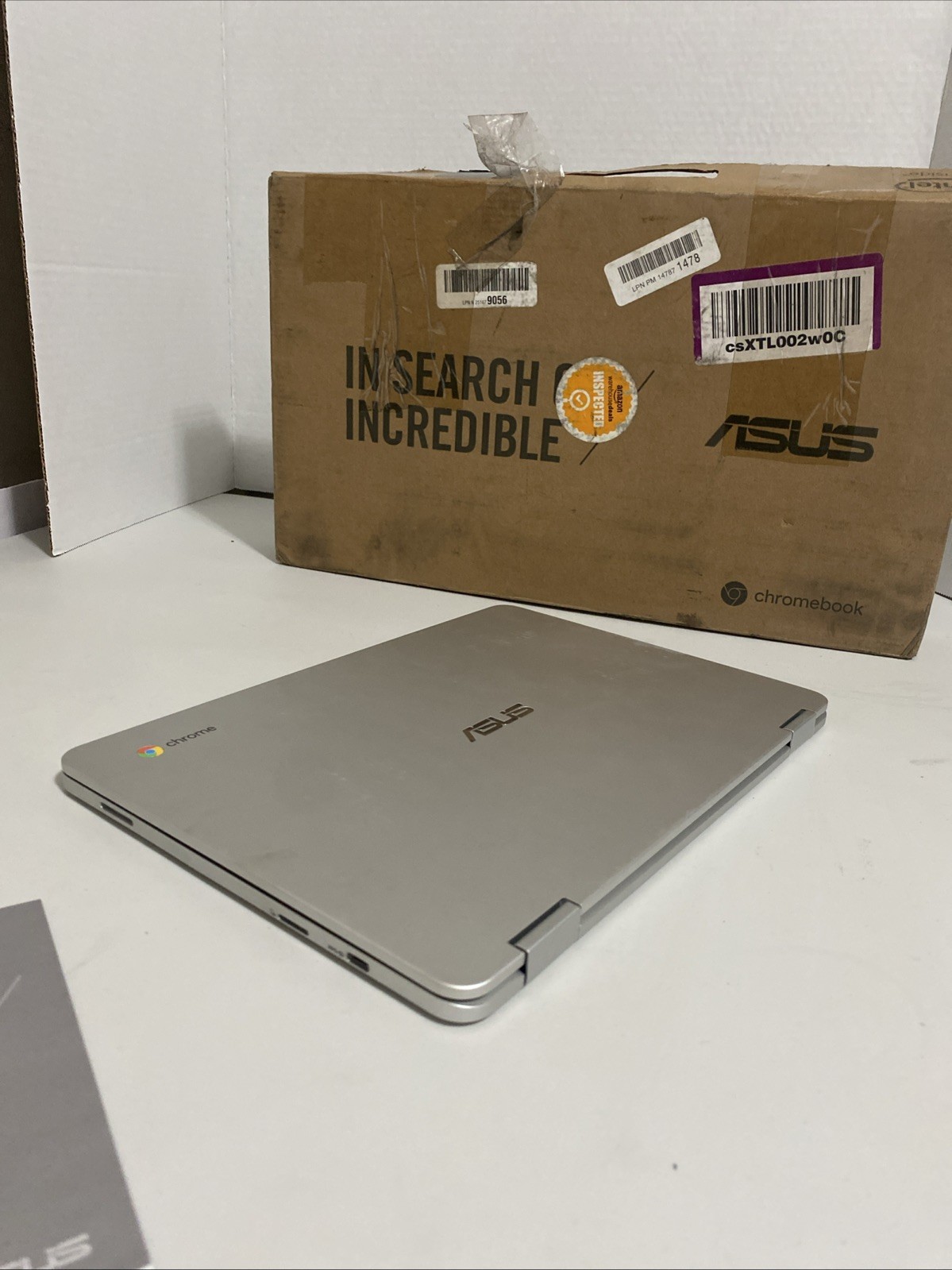 Asus Chromebook Flip C302C M3 6Y30@2.2Ghz 4GB Ram 64GB SSD Touch ChromeOS WORKS