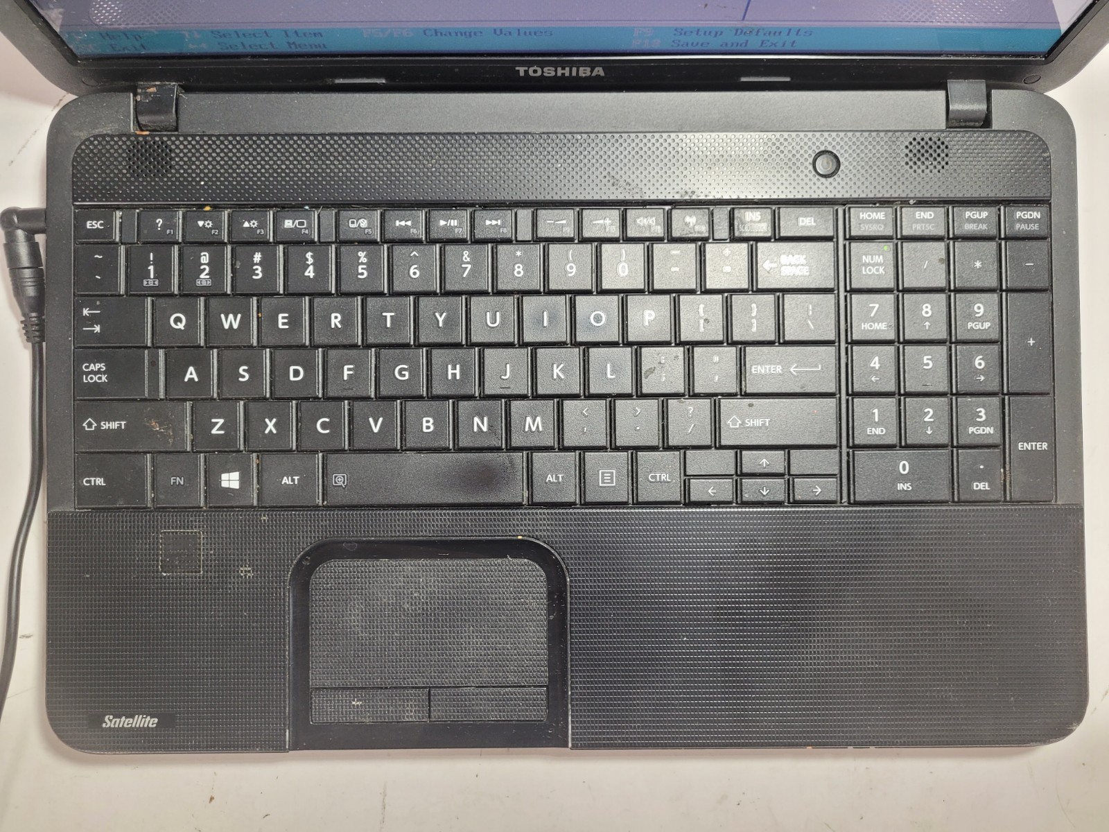 Toshiba Satellite C855D-S5201 w/AMD E1-1200, 12GB RAM Laptop for Repair #0347