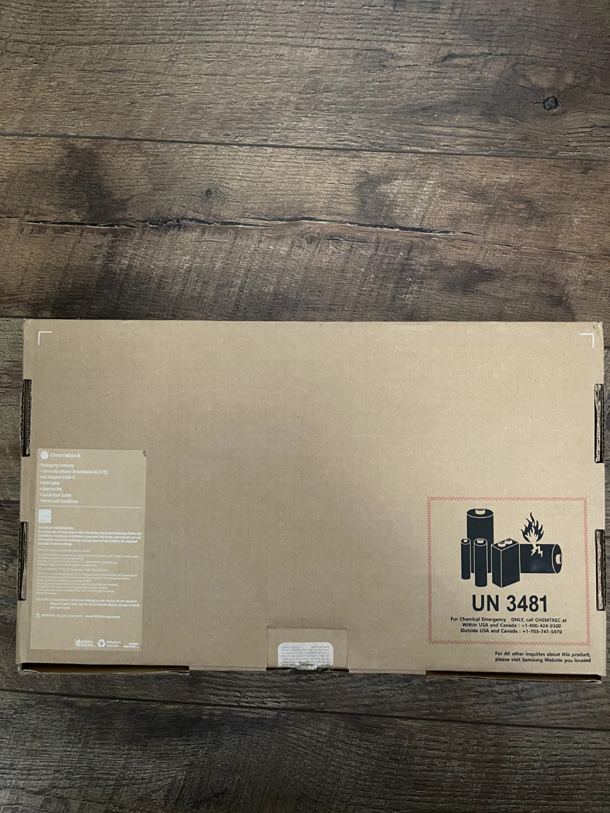 New Samsung Laptop Galaxy Chromebook Go 14 in 32GB Intel Celeron N4500 XE345XDA
