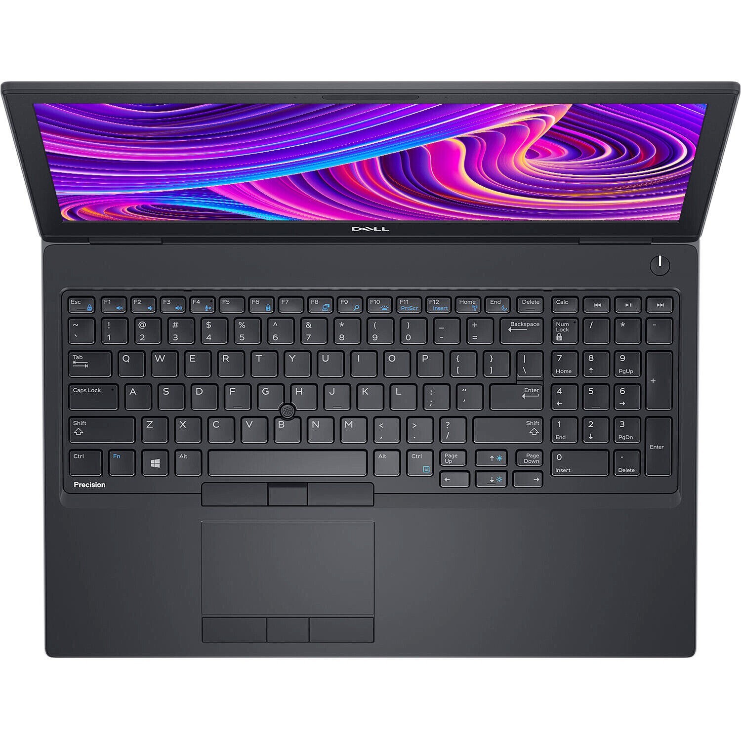 Dell Precision 7530 15.6″ FHD i7-8750H 512GB Ram 16GB Laptop W 11 P no grpahics