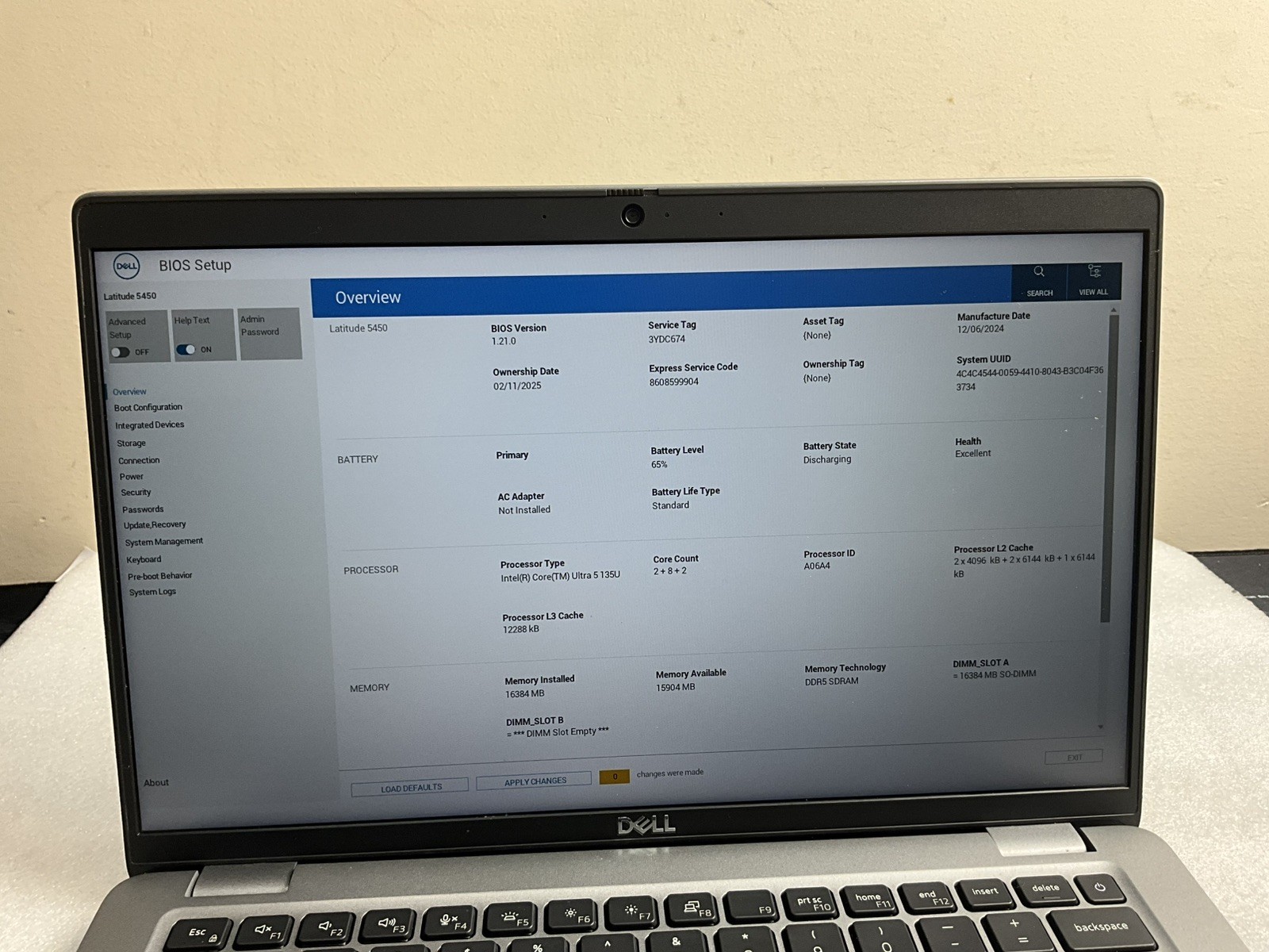 Dell Latitude 5450 14’’Ultra 5 135U 1.6GHz 16GB Ram 512GB SSD WIN11PRO #13