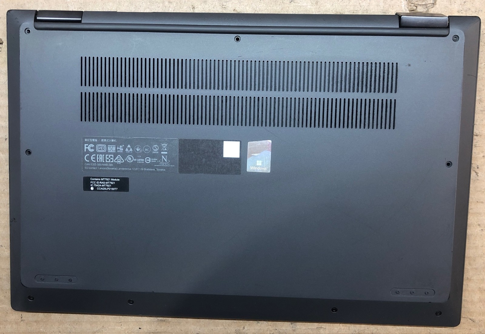 Lenovo ideapad 5, AMD Ryzen 7 5700U @1.8GHz, 8GB RAM, NO SSD/OS, For Parts