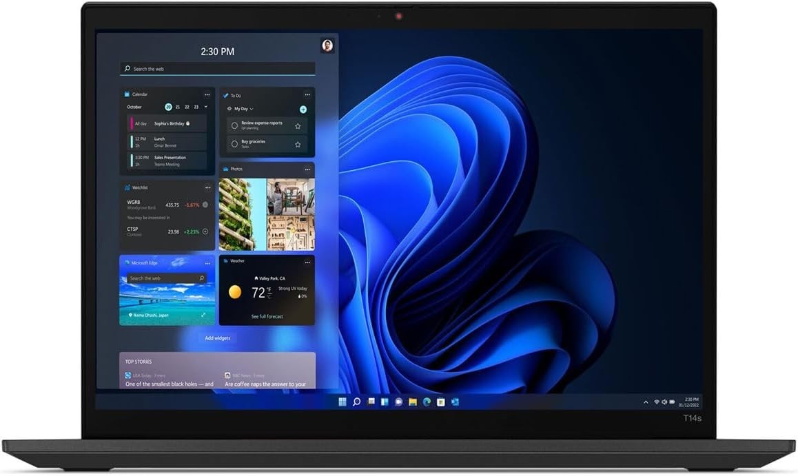 Lenovo ThinkPad T14s Gen 4 14″ WUXGA i7-1365U 16GB RAM 512GB SSD Windows 11 Pro