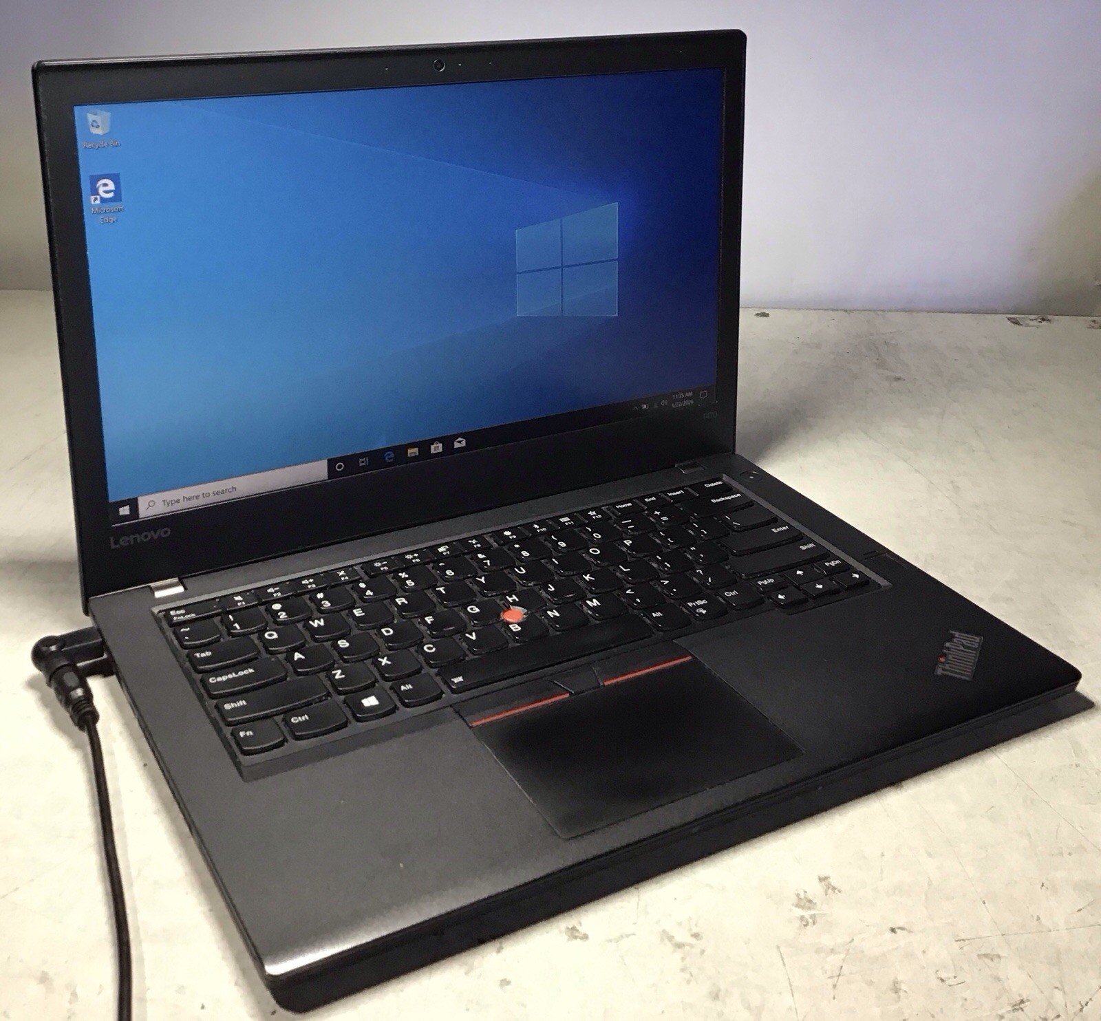 Lenovo ThinkPad T470 Core i7-6500U @ 2.5GHz 8GB RAM 256GB SSD W10P *NO BATTERY*