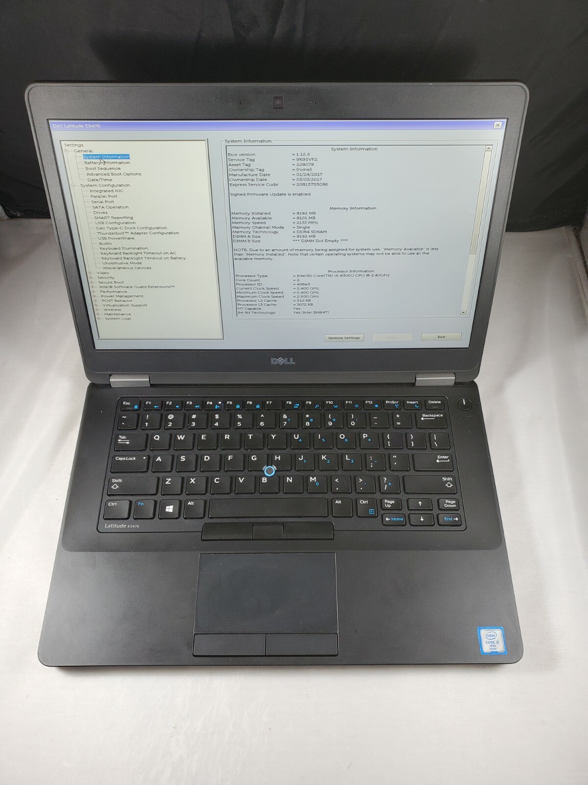 Dell Latitude E5470 14″ Intel Core i5 6th Gen 8GB 2.4Ghz 500GB Webcam 1080p HD