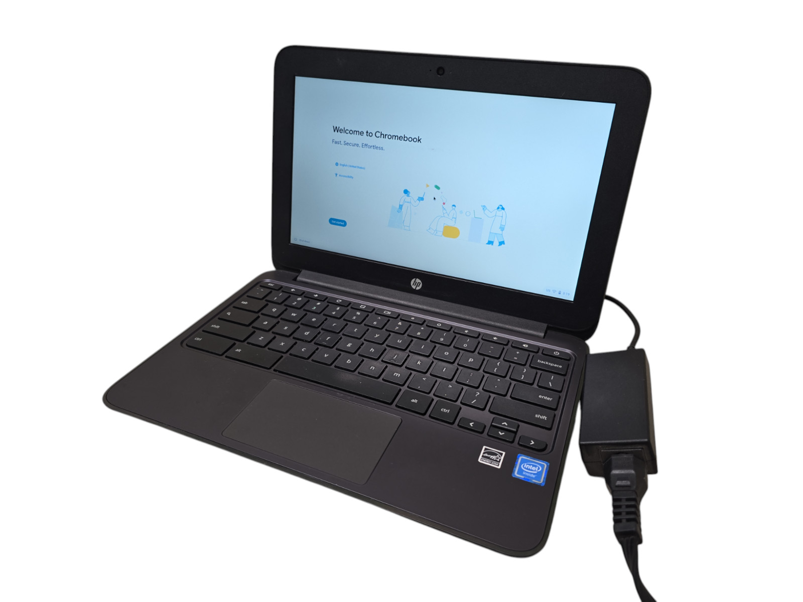 HP Chromebook 11 G4 TPN-Q151 Celeron N2840 2.16GHz 16GB HDD 4GB Ram Touch
