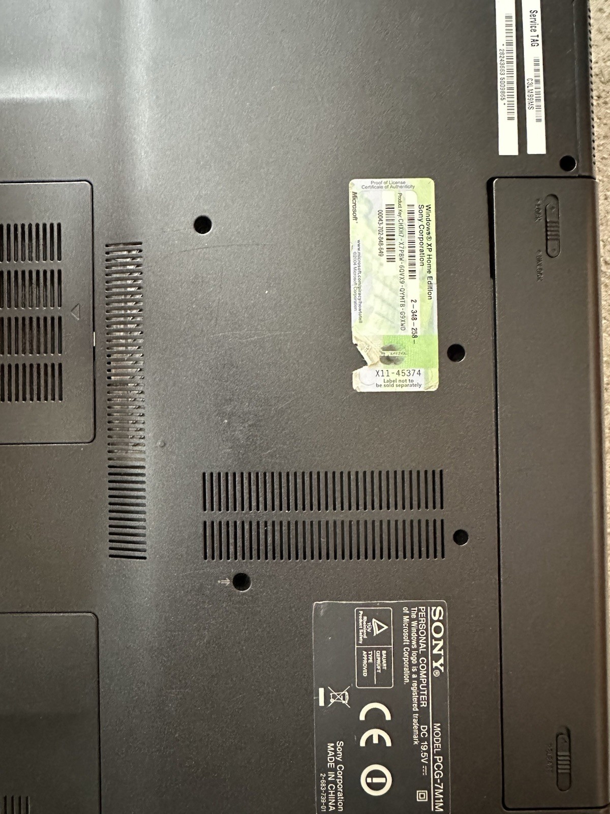 Laptop, notebook Medion, Sony, HP, without hard drive and cable