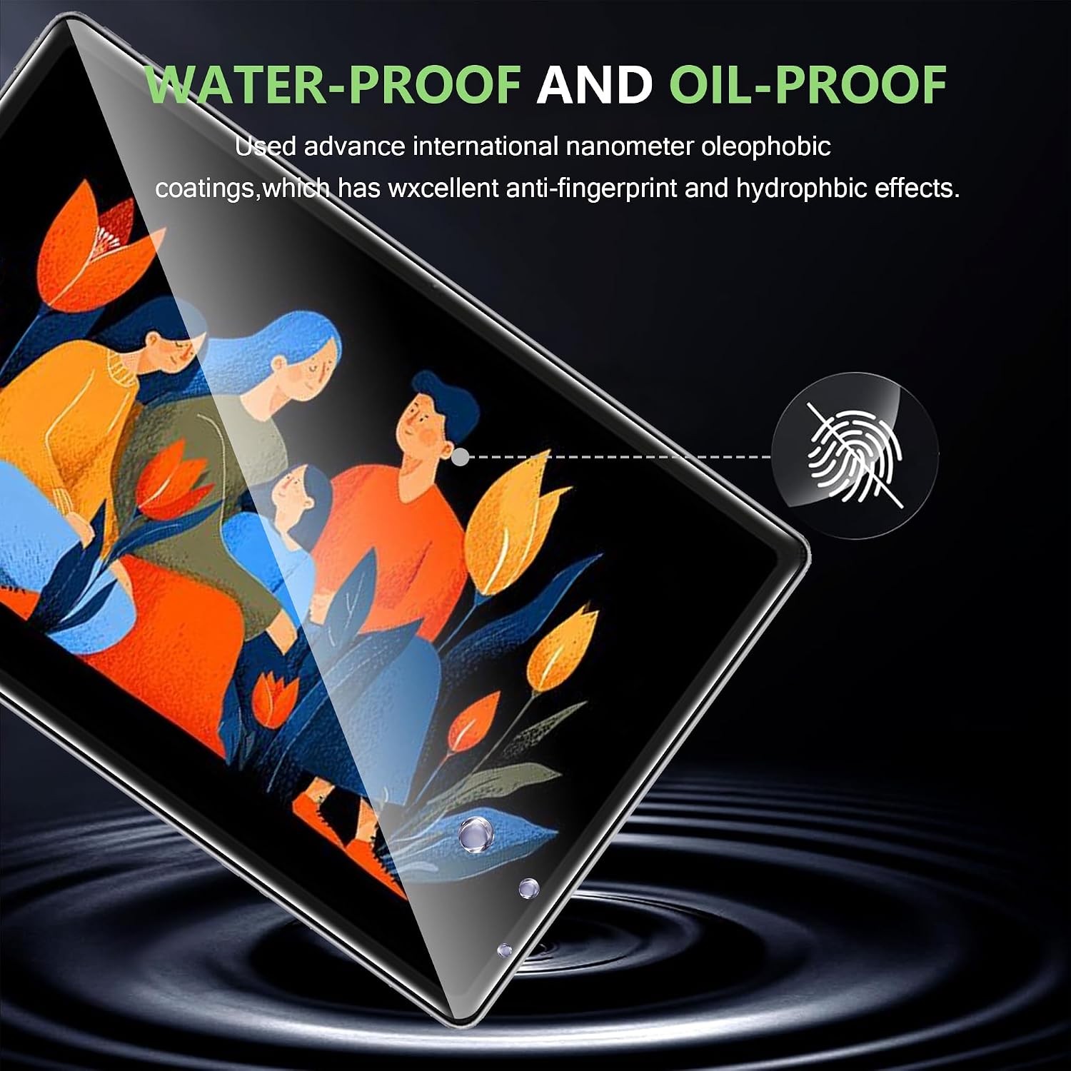 Tempered Glass Screen Protector, Anti-Scratch, for Lenovo Idea Pad Plus 12.1 inc