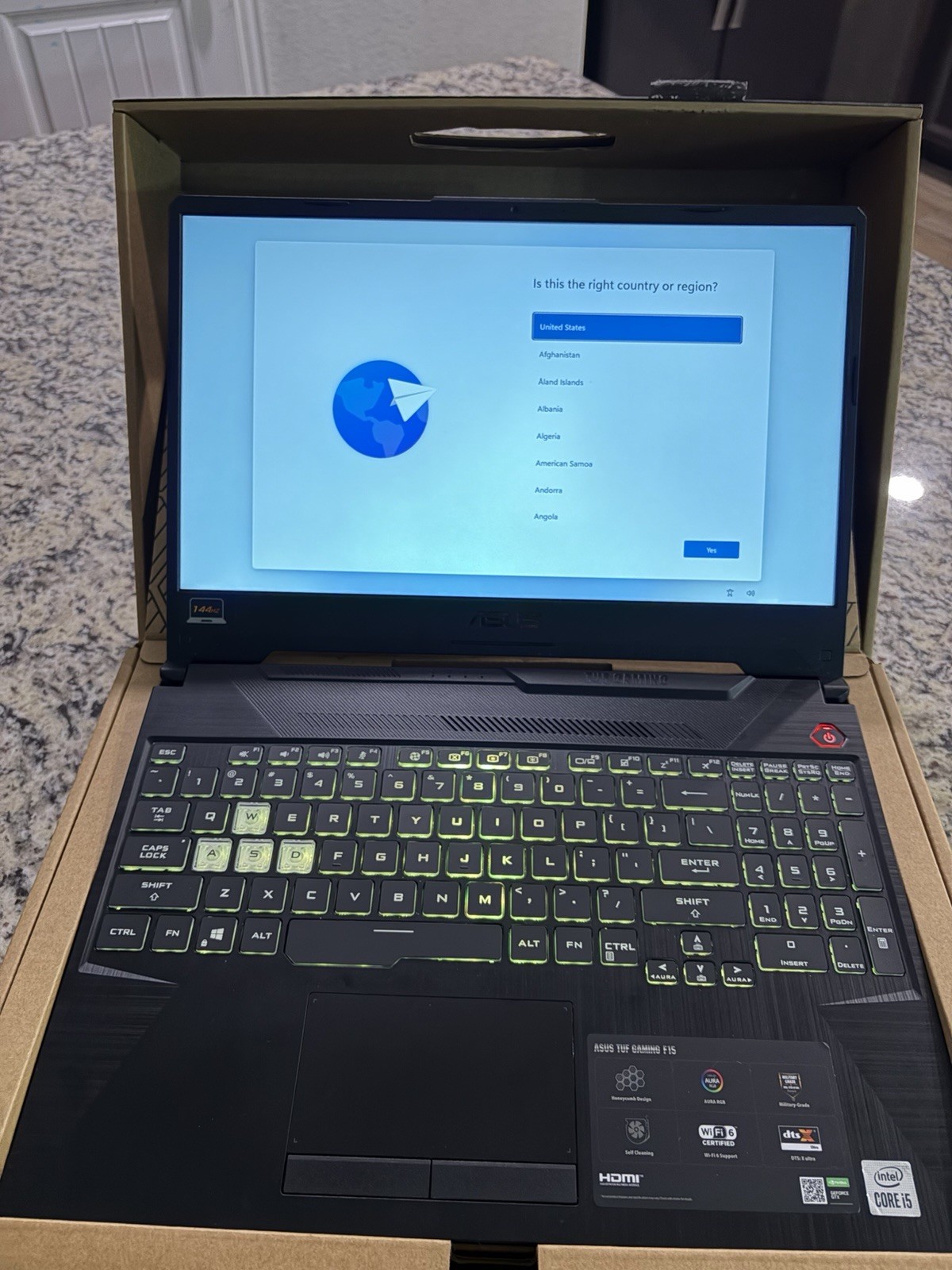ASUS TUF Gaming Laptop F15 15.6″ i5-10300H 8GB 512GB SSD GTX1650 FX506L (Good)