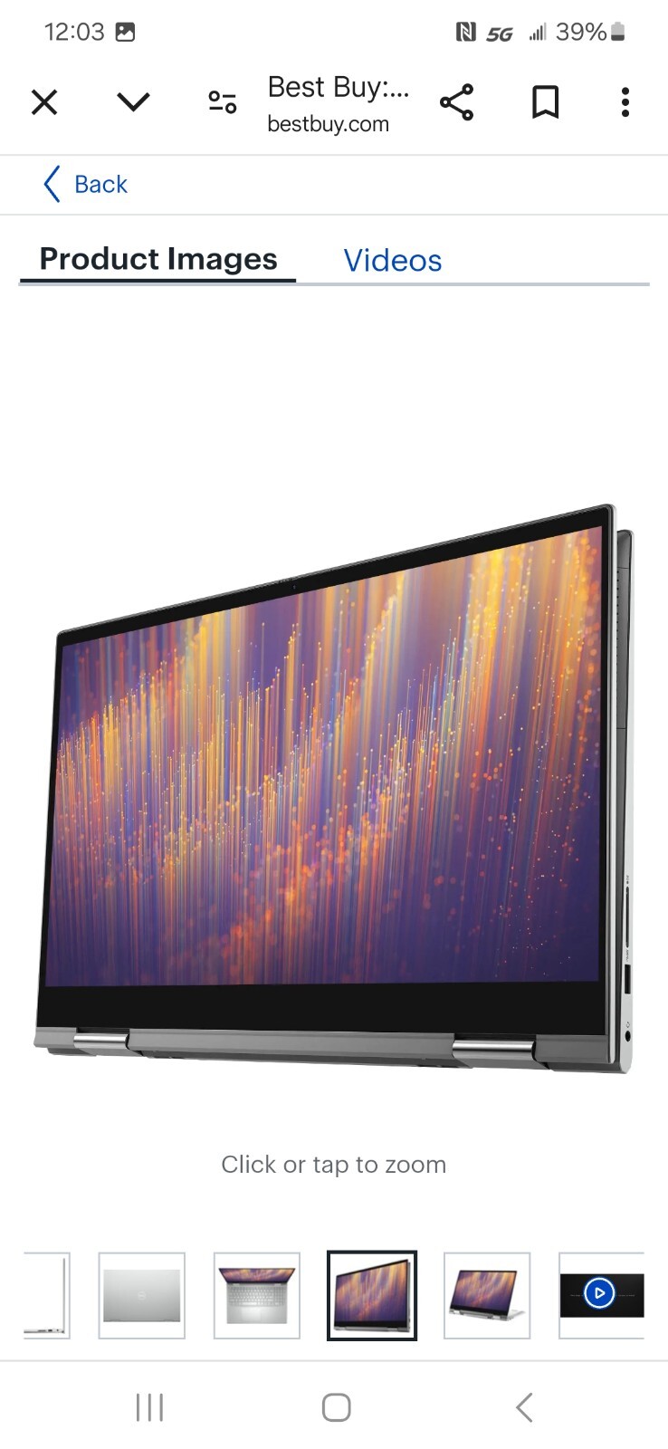 Dell Inspiron 15 7506 15.6″ (256GB SSD, Intel Core i5-1135G7, 2.40GHz, 8GB RAM)