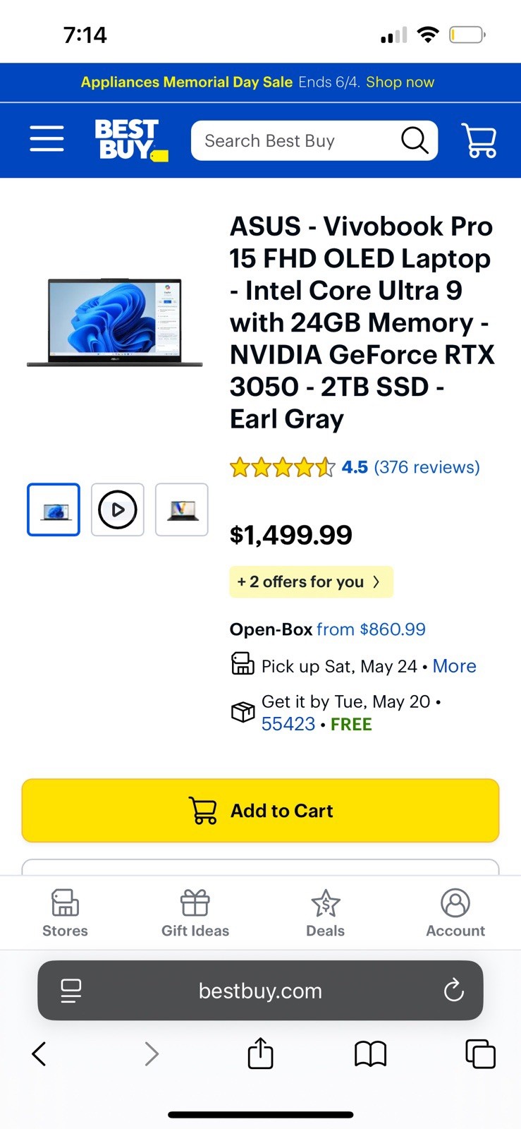 Asus Vivobook Pro 15