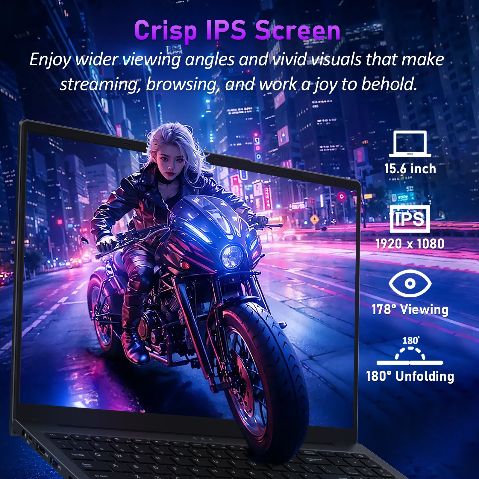 Portable 15.6″ Laptop Computer Win11 Pro 32GB+1TB SSD 8-Core R7 5825U Processor