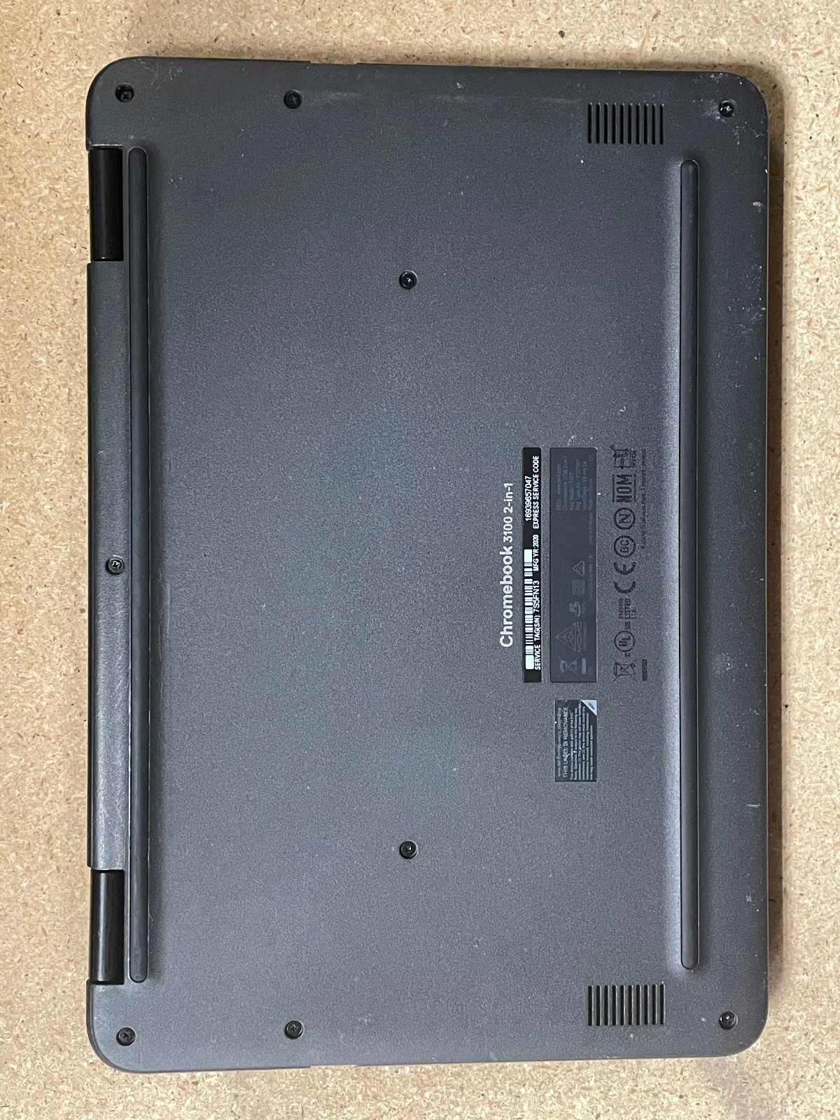 Dell Chromebook 3100 2-in-1 11.6″ Touchscreen Laptop 4GB RAM 32GB SSD WiFi Webca