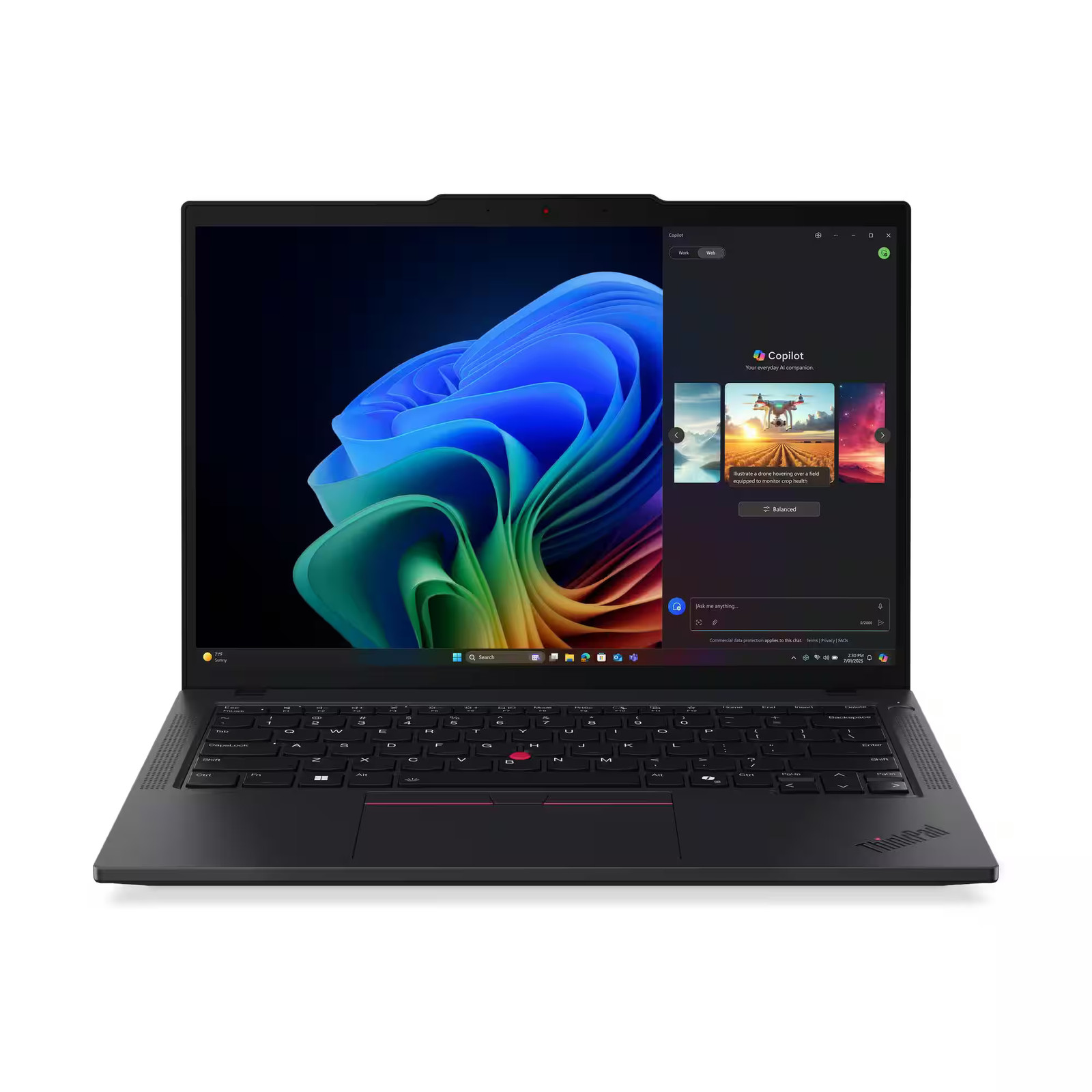 Lenovo – ThinkPad T14 Gen 6 14″ Touch – Screen Laptop – AMD Ryzen AI 7 PRO 35…