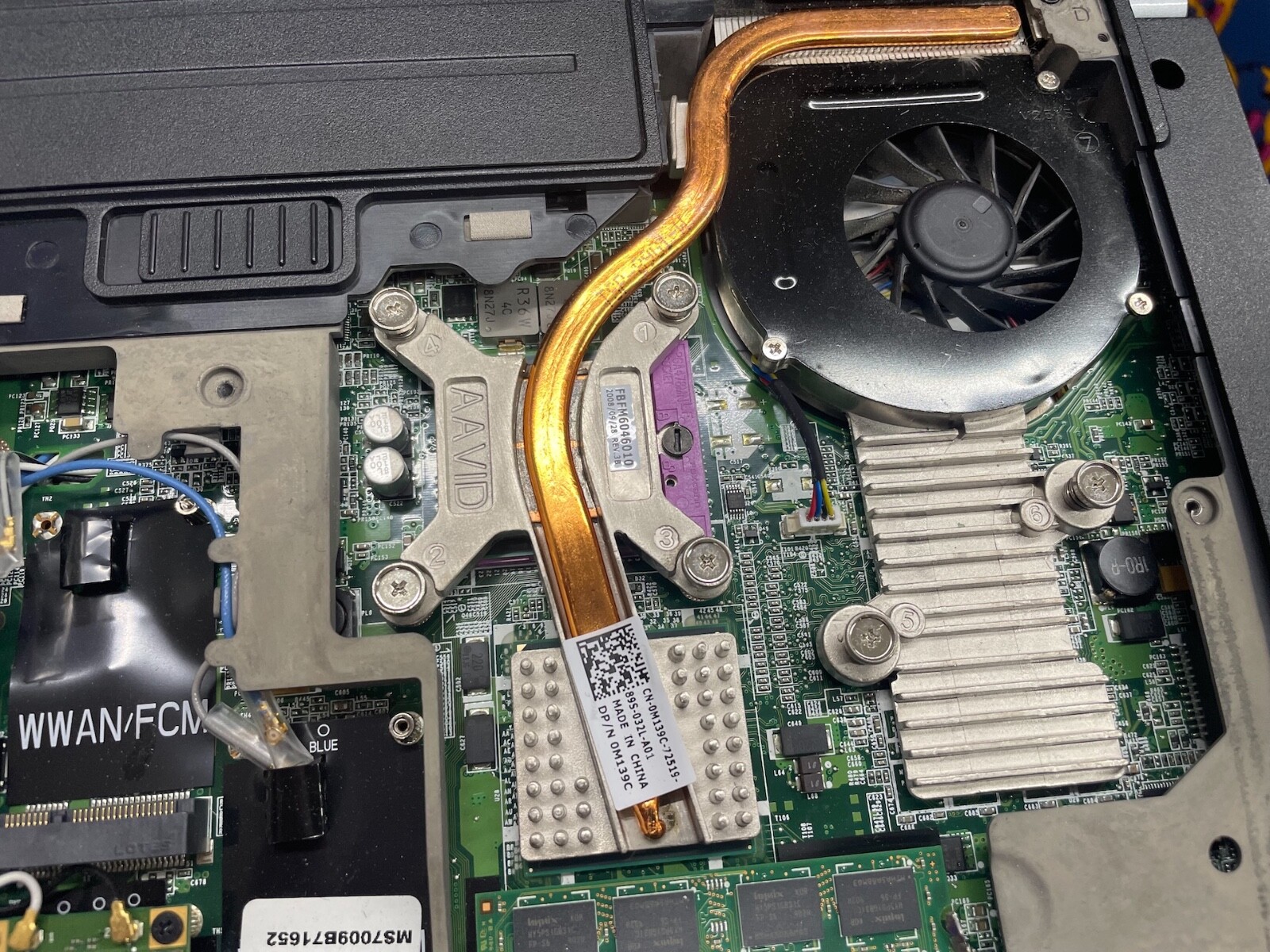 DELL STUDIO 1537 T6400 CPU – PP33L + Power Adapter READ!