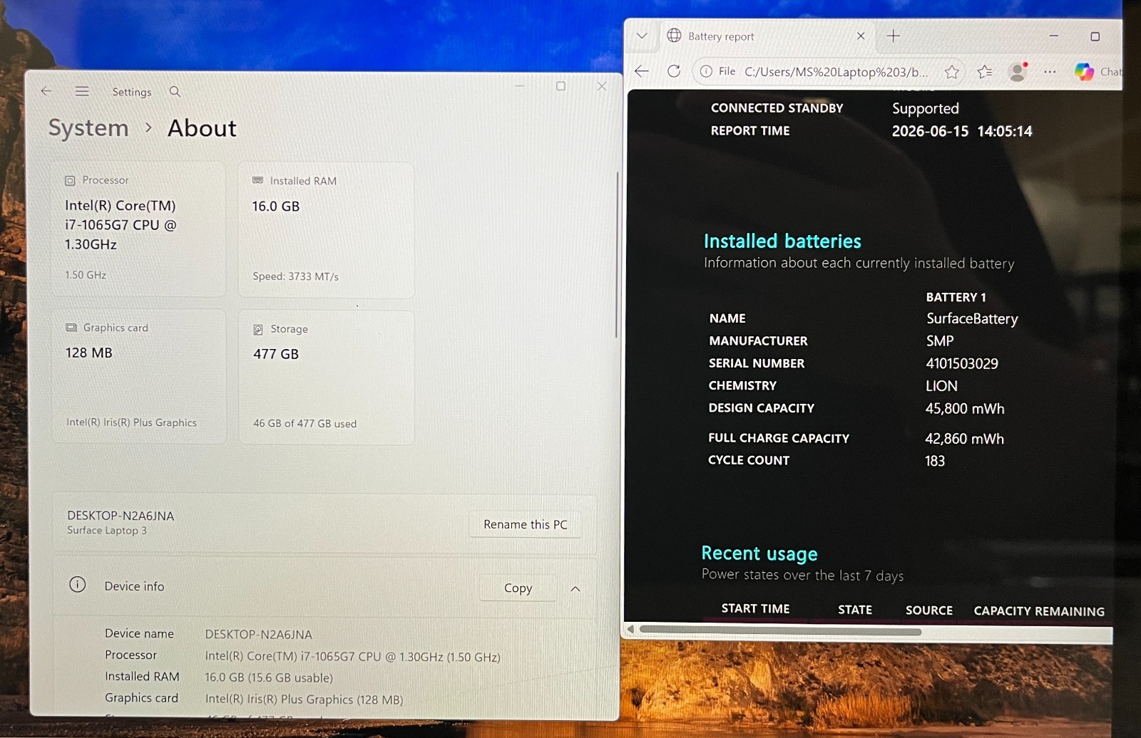 Microsoft Surface Laptop 3 13″ Intel i7-1065G7 16G 512GB SSD Touch Screen *READ*